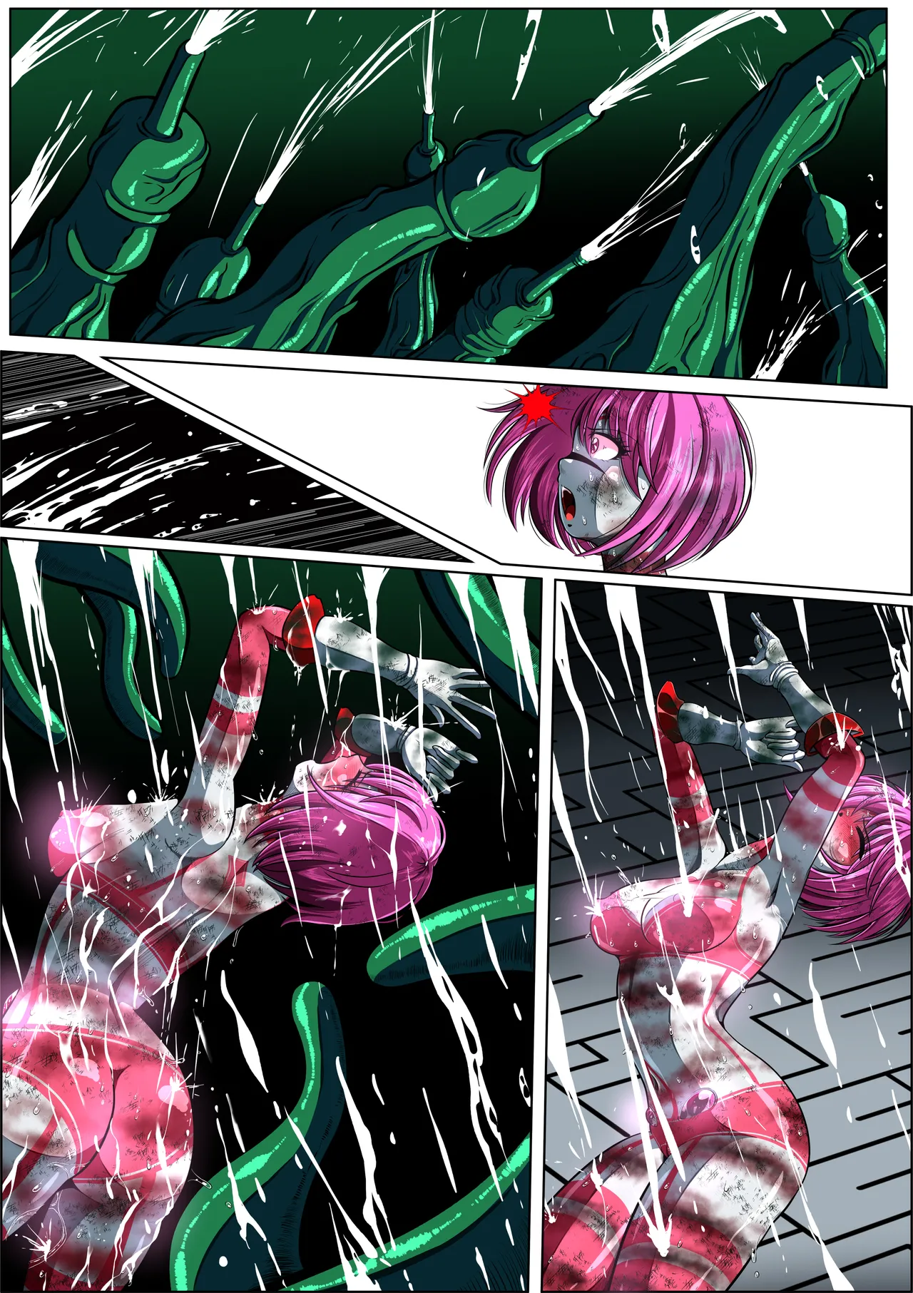 [shade no urahime]Can't escape from the tentacles...?! ~Fiora Crisis Gaiden 7~ 图片编号 32
