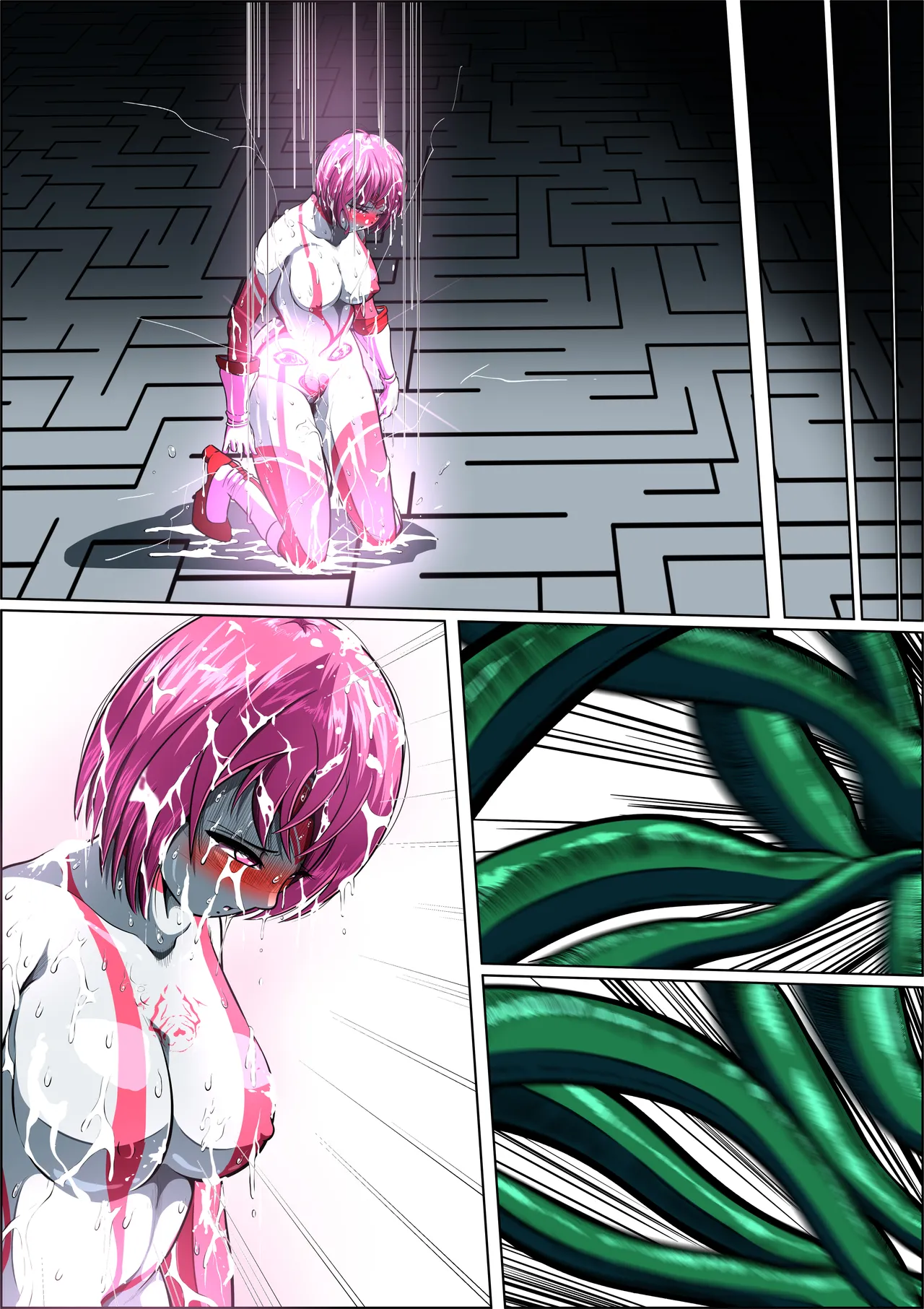 [shade no urahime]Can't escape from the tentacles...?! ~Fiora Crisis Gaiden 7~ 图片编号 36