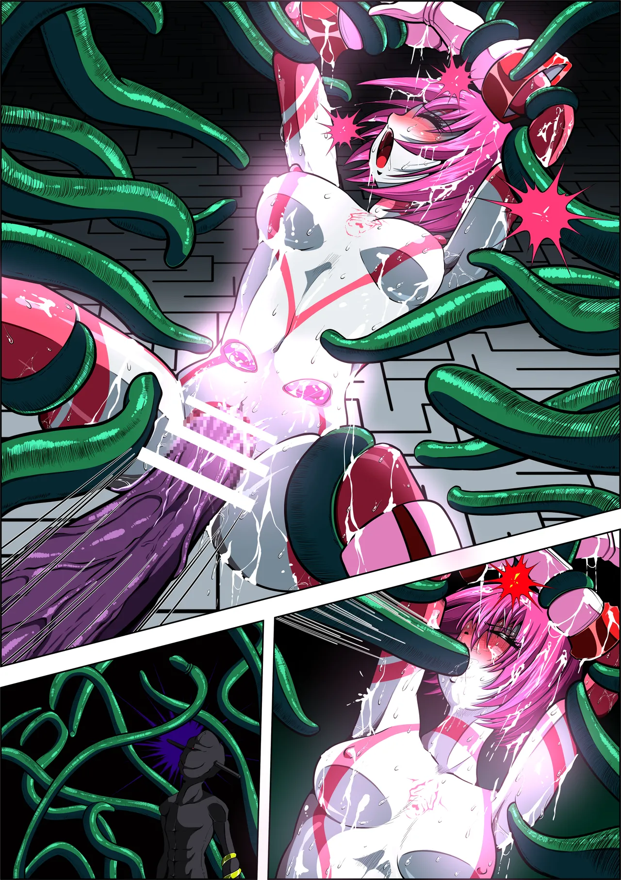 [shade no urahime]Can't escape from the tentacles...?! ~Fiora Crisis Gaiden 7~ 图片编号 39