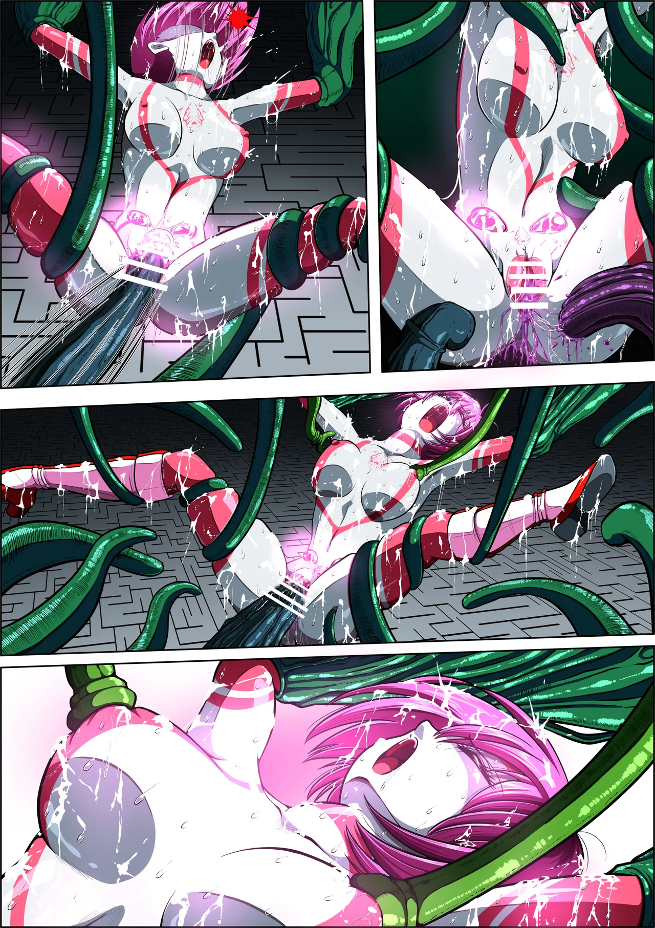 [shade no urahime]Can't escape from the tentacles...?! ~Fiora Crisis Gaiden 7~ 图片编号 41