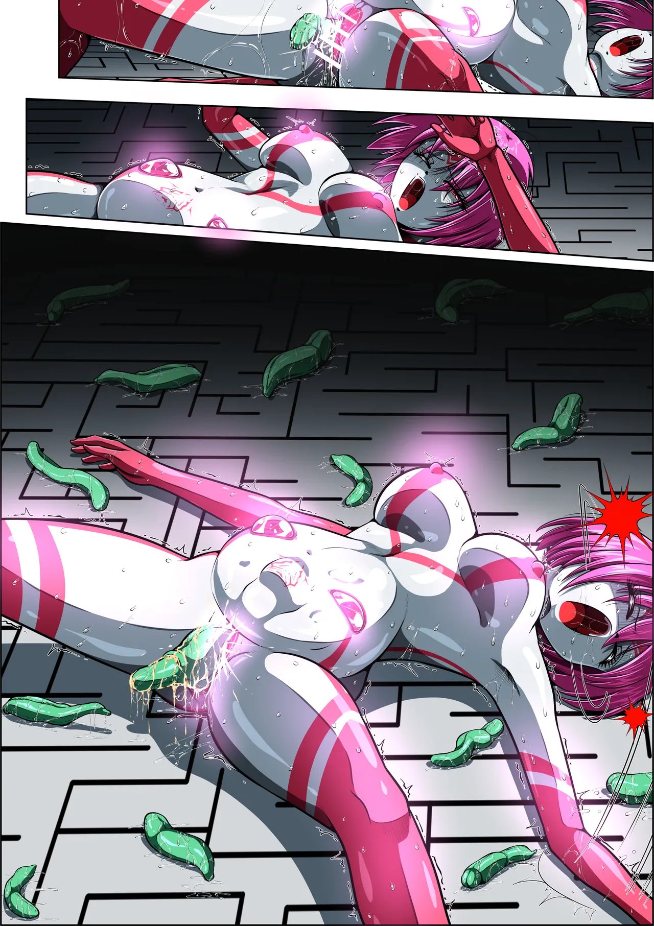 [shade no urahime]Can't escape from the tentacles...?! ~Fiora Crisis Gaiden 7~ 图片编号 56