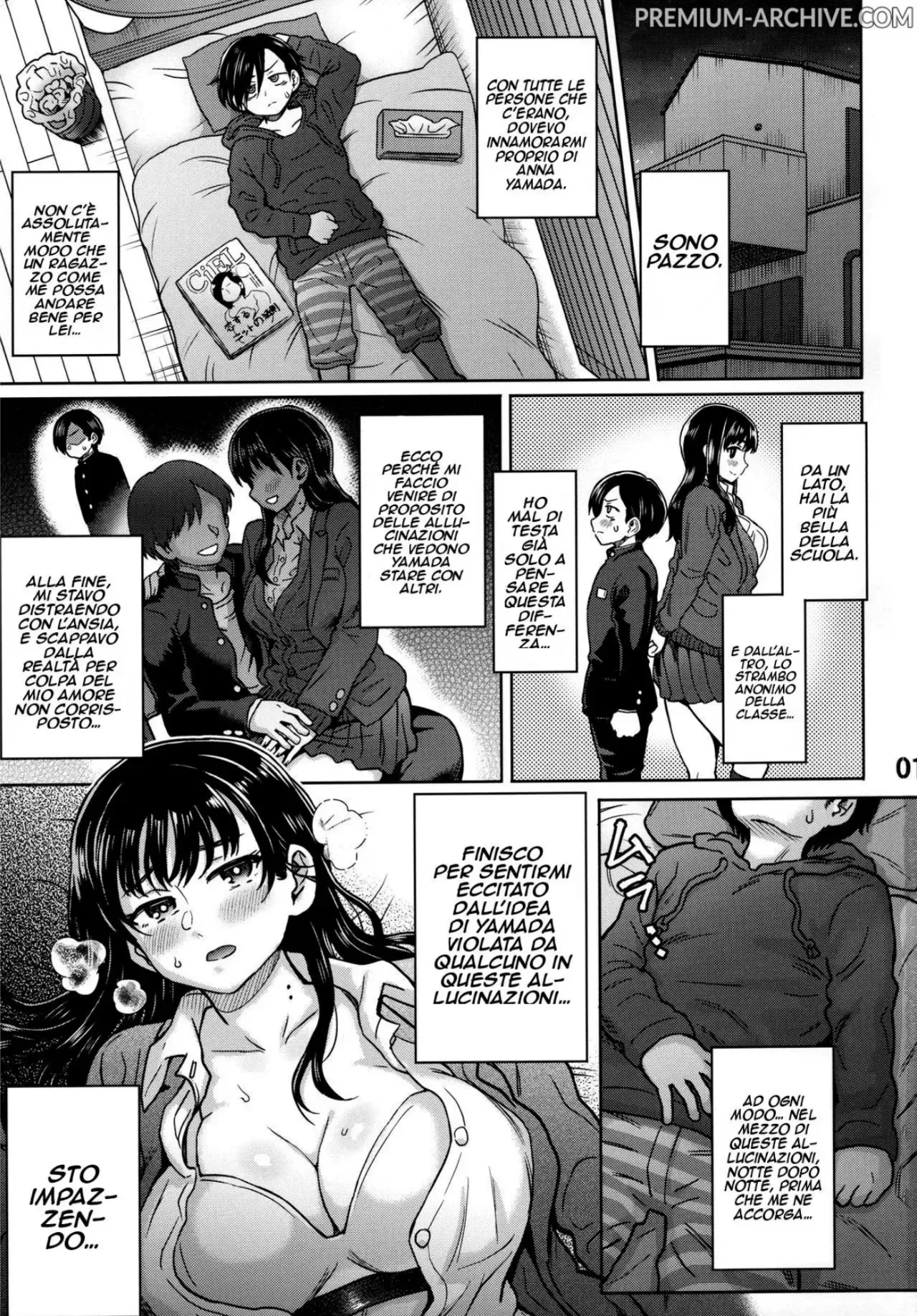 [Itou Eight] Boku No Kokoro No NTR (Yabai) Mousou | La Delusione Nel Mio Cuore [Italian] 图片编号 2