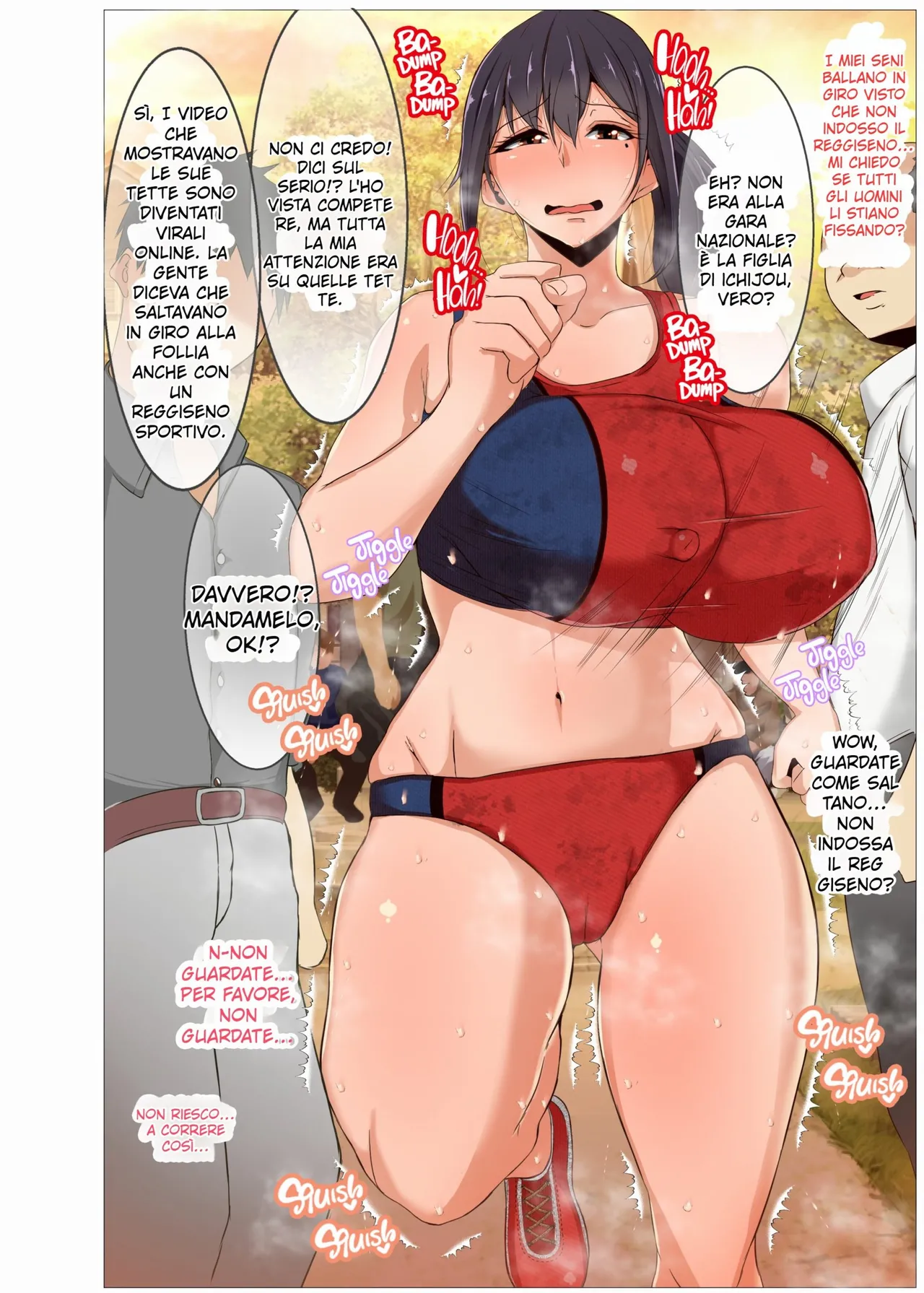 [KAZAMA DoJo (Mucc)] Rikujoubu no Otonashii Senpai no Yowami o Nigitta | Alle Nazionali [Italian] [Decensored] [Digital] Bildnummer 11