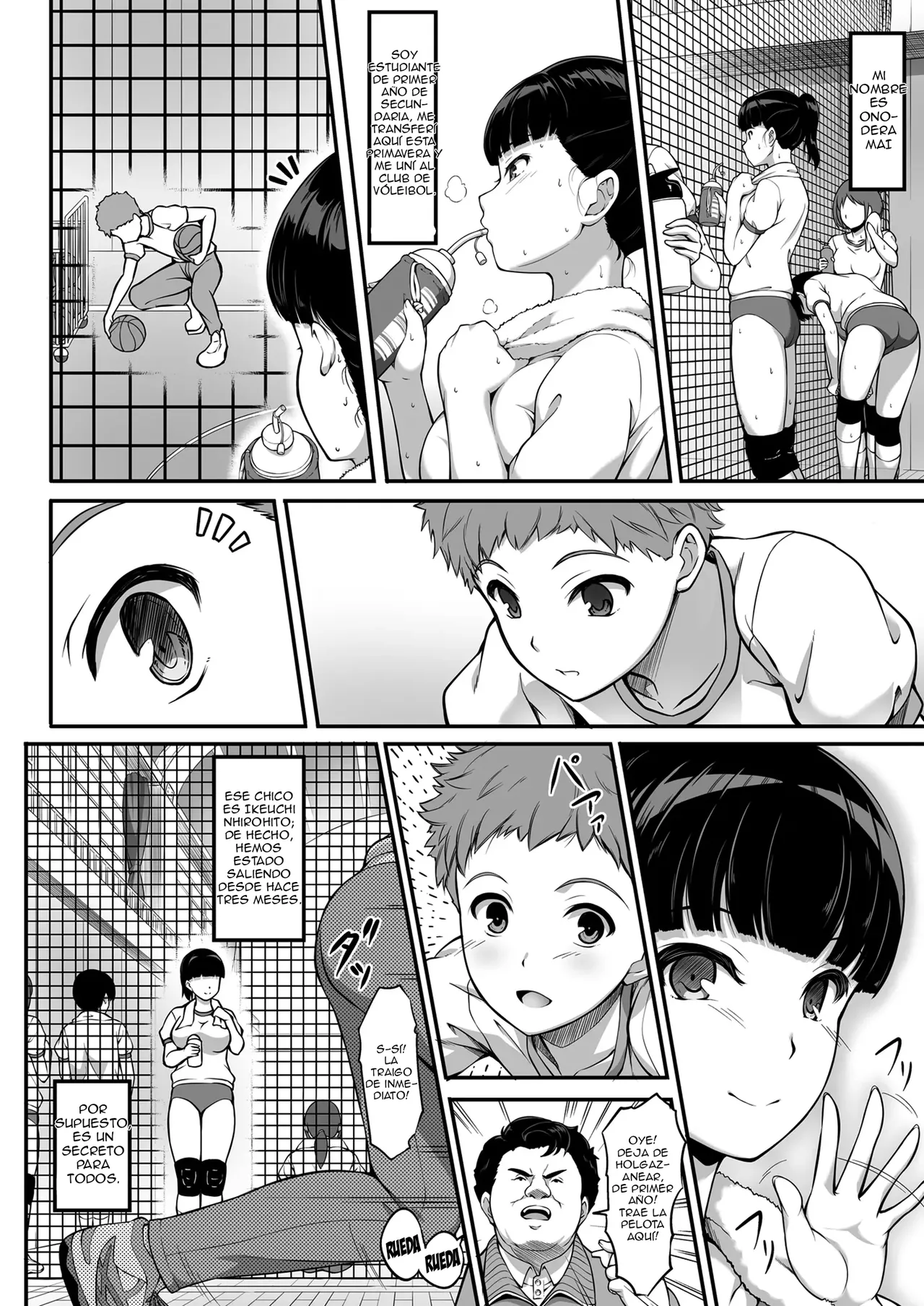 [A-Lucky Murashige no Ran (A-Lucky Murashige)] Joshi Volley-bu JK, Netorareru.｜Club de Voleibol Femenino, Colegialas Infieles. [Spanish] [Gkts = Gtks] [Digital] Bildnummer 5