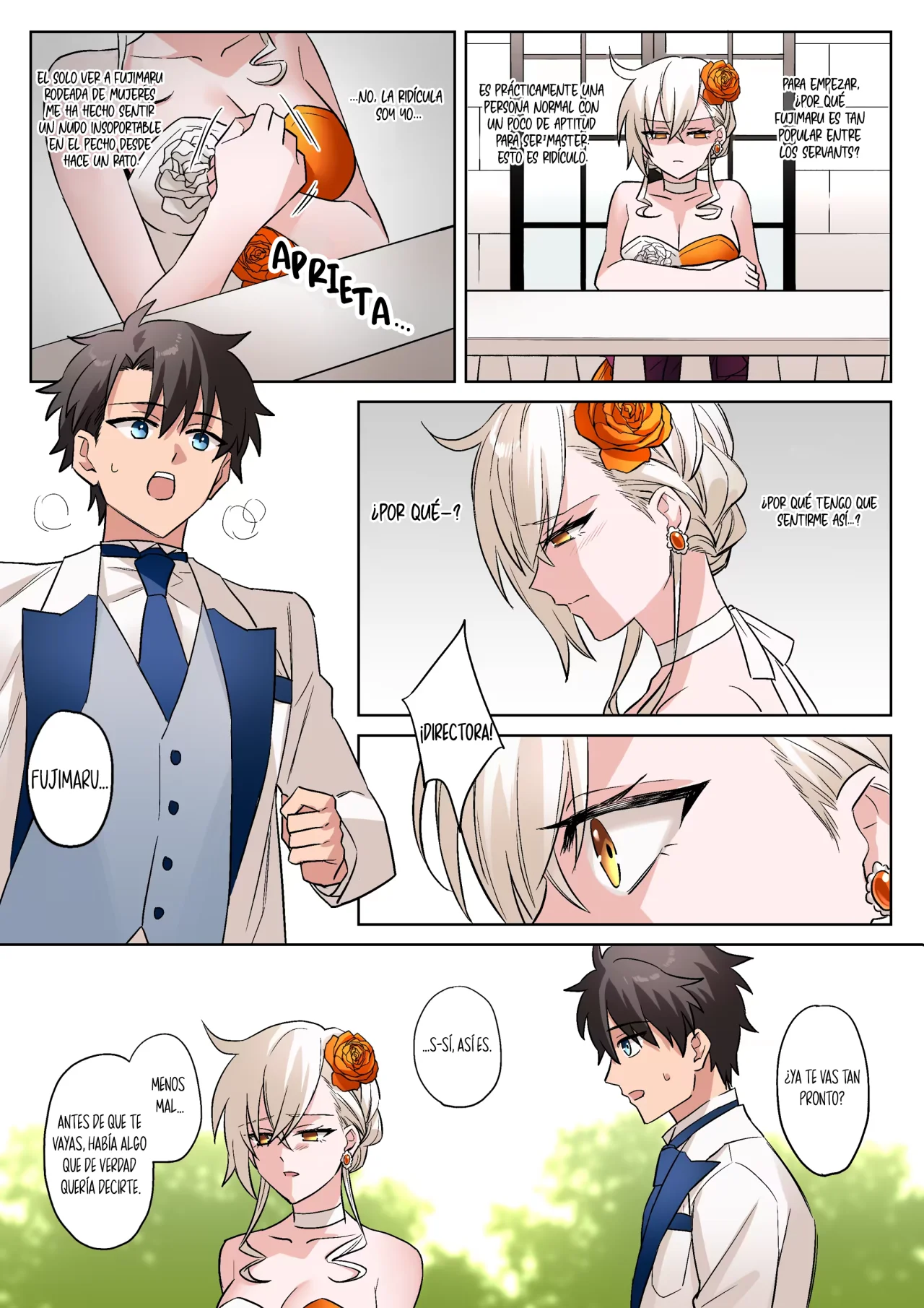 [Hanashima] Gudao x Olga Marie Shochou｜Gudao x Directora Olga Marie (Fate／Grand Order) [Spanish] [ToniRapsody] 图片编号 3