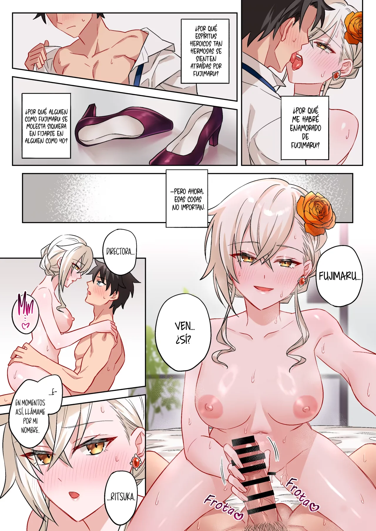 [Hanashima] Gudao x Olga Marie Shochou｜Gudao x Directora Olga Marie (Fate／Grand Order) [Spanish] [ToniRapsody] 图片编号 7