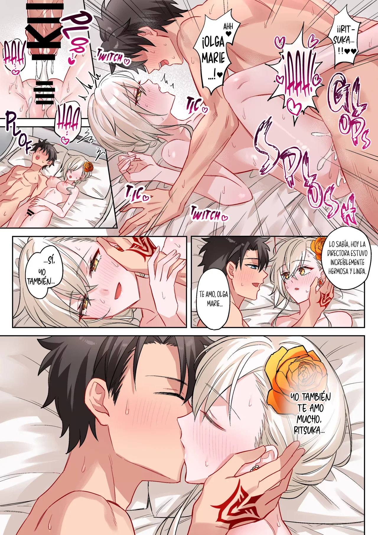 [Hanashima] Gudao x Olga Marie Shochou｜Gudao x Directora Olga Marie (Fate／Grand Order) [Spanish] [ToniRapsody] 图片编号 9
