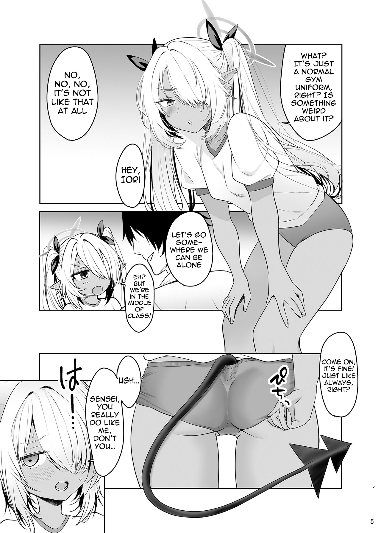 [Naguu no Shiro (Naguu)] Bloomer no Iori to Tappuri Ecchi | Lots of sex with Iori in bloomers (Blue Archive)  [English] [meganekun_tl] [Digital] 4eme image