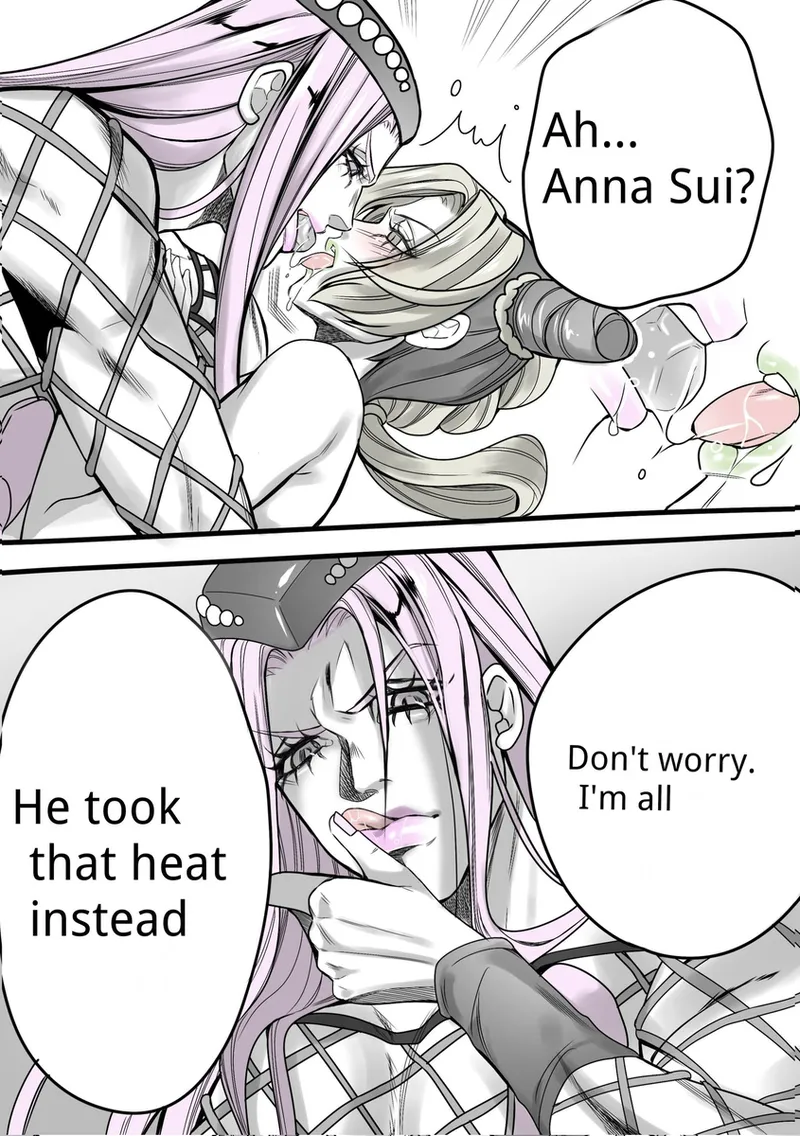 [A Umadzura.] (1)Anna Sui and Jo Lun's manga f(JoJo's Bizarre Adventure) image number 4