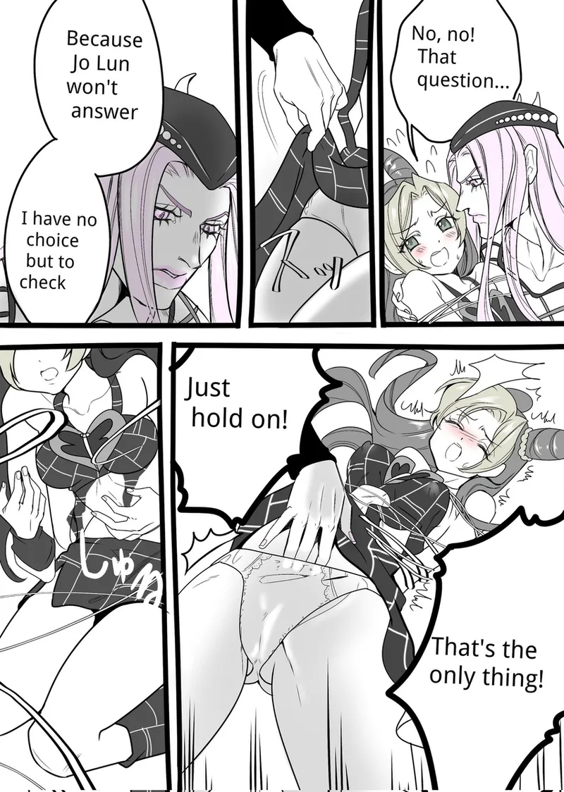 [A Umadzura.] (1)Anna Sui and Jo Lun's manga f(JoJo's Bizarre Adventure) image number 12