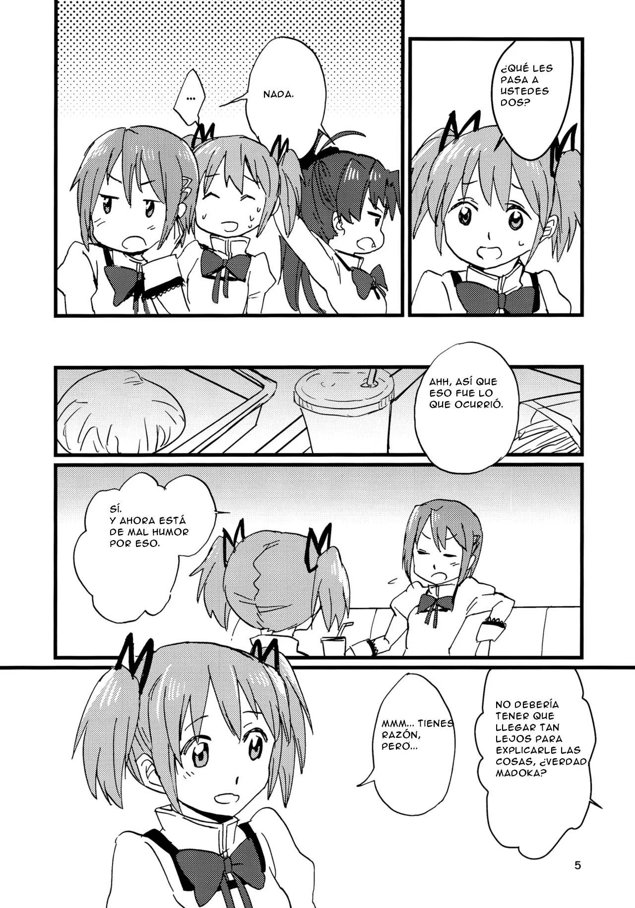 (C89) [Super Sentou (fukutarou)] Our Dreams Tonight Will Be Sweet (Puella Magi Madoka Magica) [SPANISH] [CristoferDeLosAndes] 画像番号 9