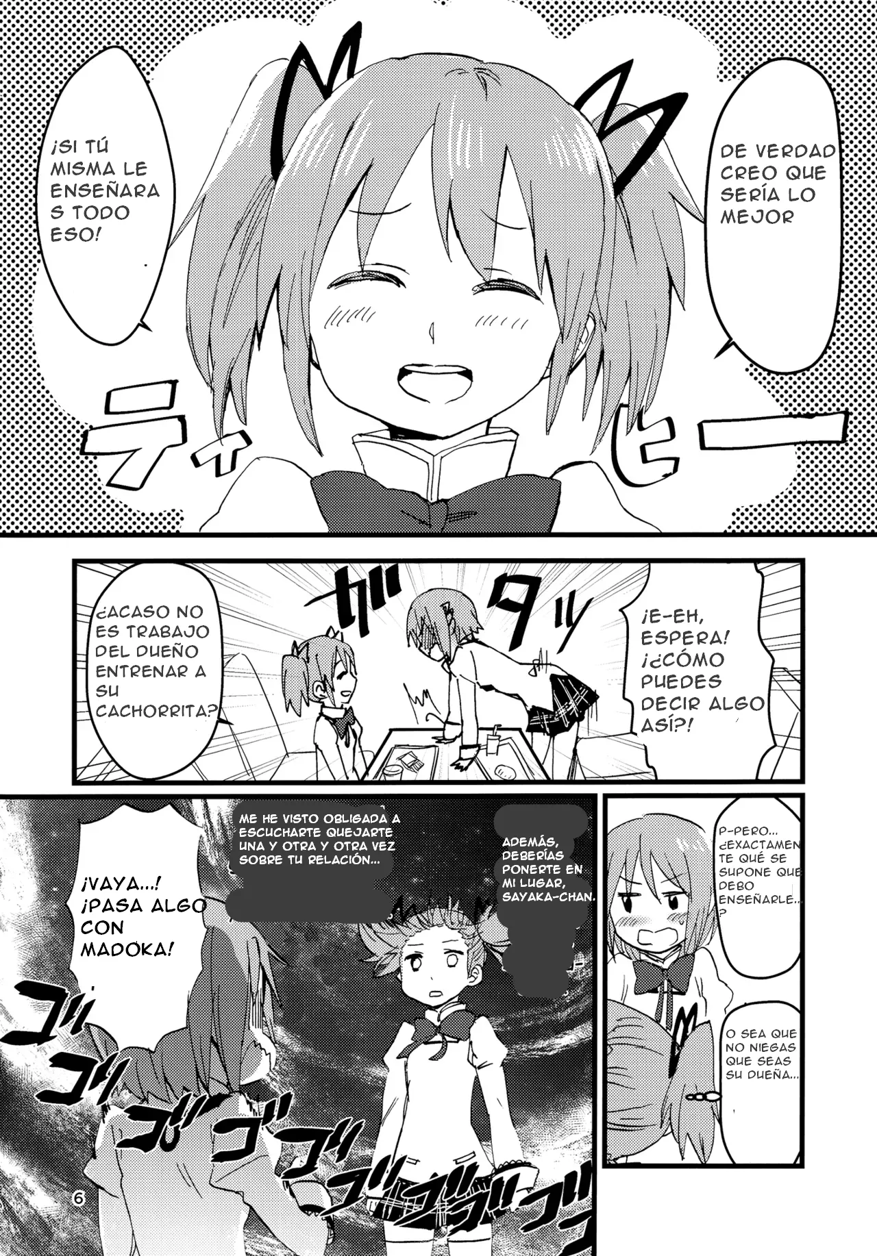 (C89) [Super Sentou (fukutarou)] Our Dreams Tonight Will Be Sweet (Puella Magi Madoka Magica) [SPANISH] [CristoferDeLosAndes] 画像番号 10