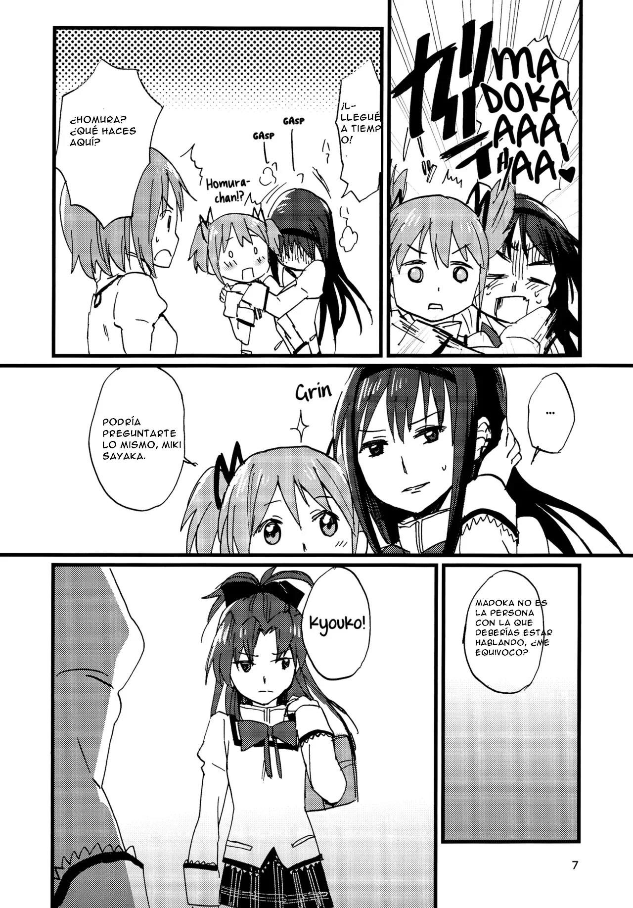 (C89) [Super Sentou (fukutarou)] Our Dreams Tonight Will Be Sweet (Puella Magi Madoka Magica) [SPANISH] [CristoferDeLosAndes] 画像番号 11