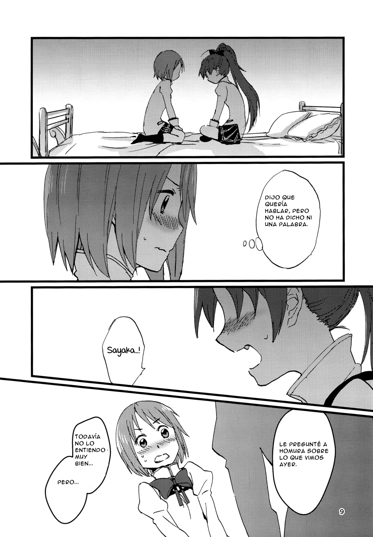 (C89) [Super Sentou (fukutarou)] Our Dreams Tonight Will Be Sweet (Puella Magi Madoka Magica) [SPANISH] [CristoferDeLosAndes] 画像番号 13