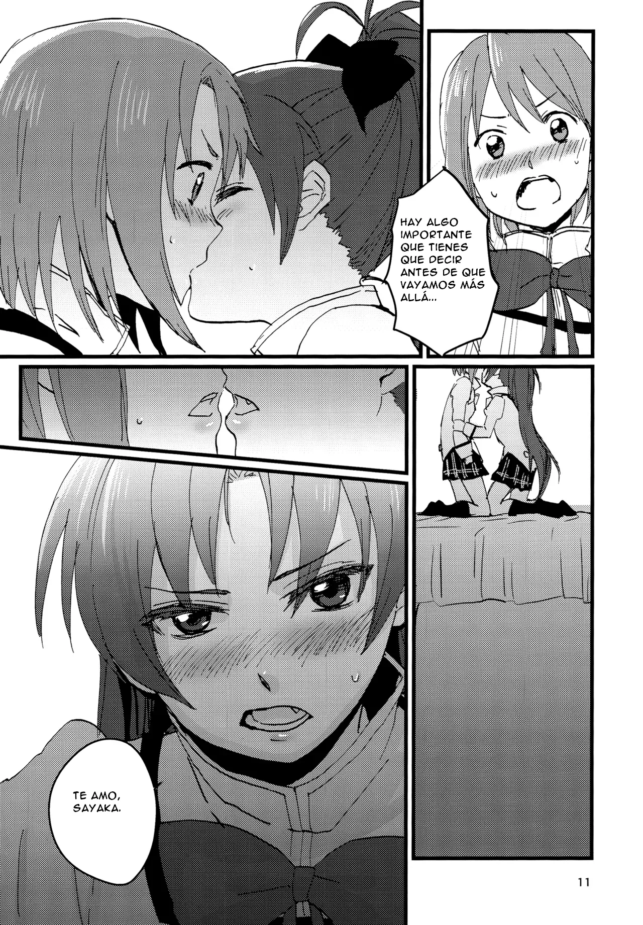 (C89) [Super Sentou (fukutarou)] Our Dreams Tonight Will Be Sweet (Puella Magi Madoka Magica) [SPANISH] [CristoferDeLosAndes] 画像番号 15