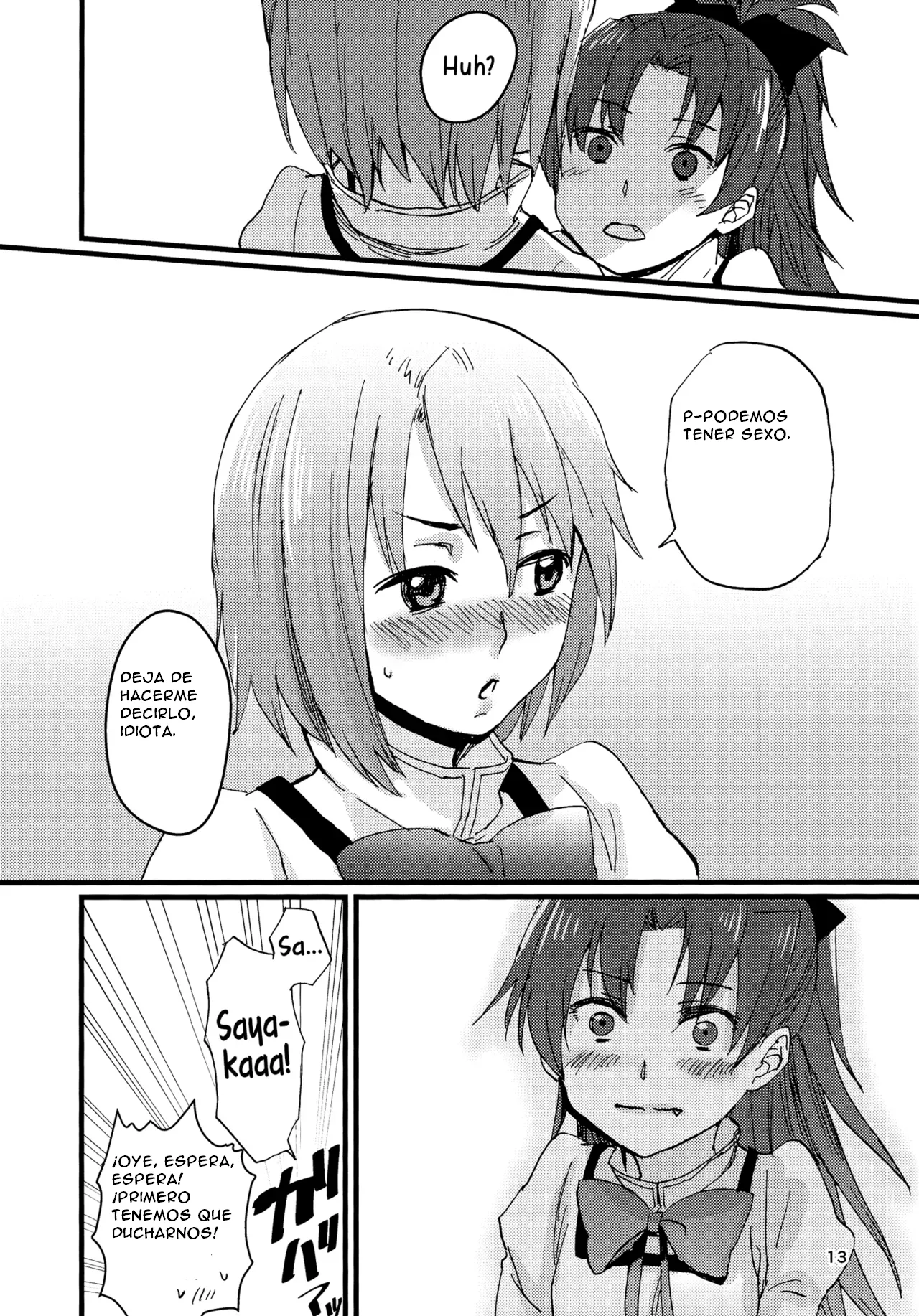 (C89) [Super Sentou (fukutarou)] Our Dreams Tonight Will Be Sweet (Puella Magi Madoka Magica) [SPANISH] [CristoferDeLosAndes] 画像番号 17