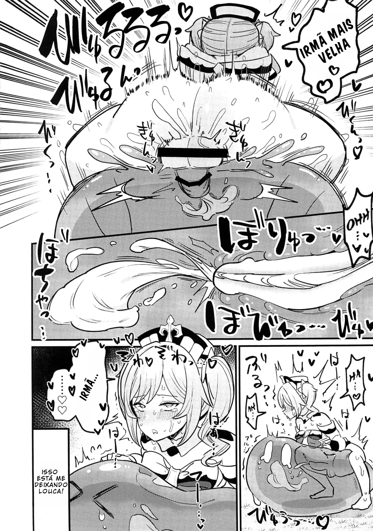 (C104) [Fence 14] Ane NTR!! Futanari Barbara-chan (Genshin Impact) [Portuguese-BR] [BLACKSUB] image number 21