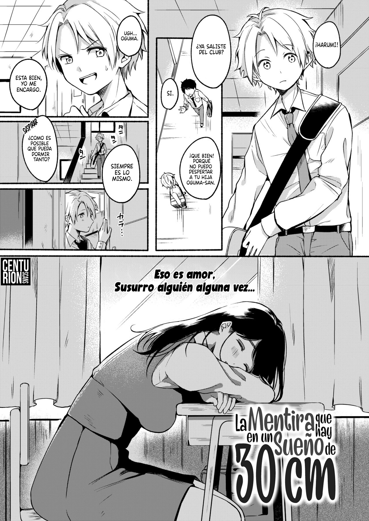 [Onaka Emi] Uso Yume 30-centi | La mentira que hay en un Sueño de 30cm (COMIC AOHA 2020 Fuyu) [Spanish] [Centurion Scans] [Digital] изображение № 1