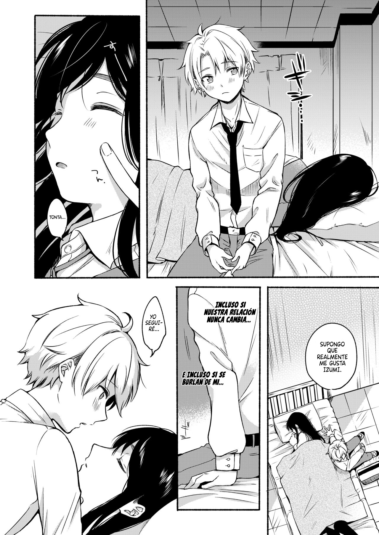 [Onaka Emi] Uso Yume 30-centi | La mentira que hay en un Sueño de 30cm (COMIC AOHA 2020 Fuyu) [Spanish] [Centurion Scans] [Digital] изображение № 6