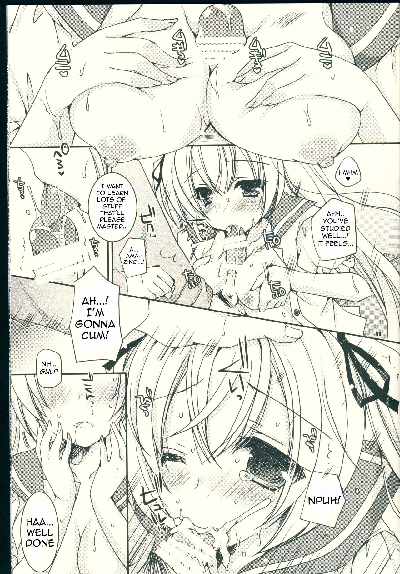 (COMIC1☆8) [Dennou Fuyu Mikan (Ueda Rieko)] Sekai Seifuku Sono Ni | World Domination Uniform Part Two (VOCALOID) [English] [Nomihoudai] изображение № 11