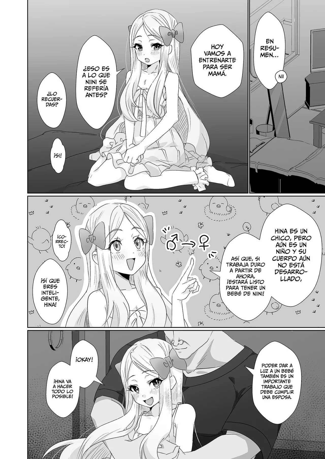 [TYUNTYU-YA (Kawaya Touto)] Hina wa Oyomesan no Hina [Spanish] [L24 Scan] [Digital] 6eme image