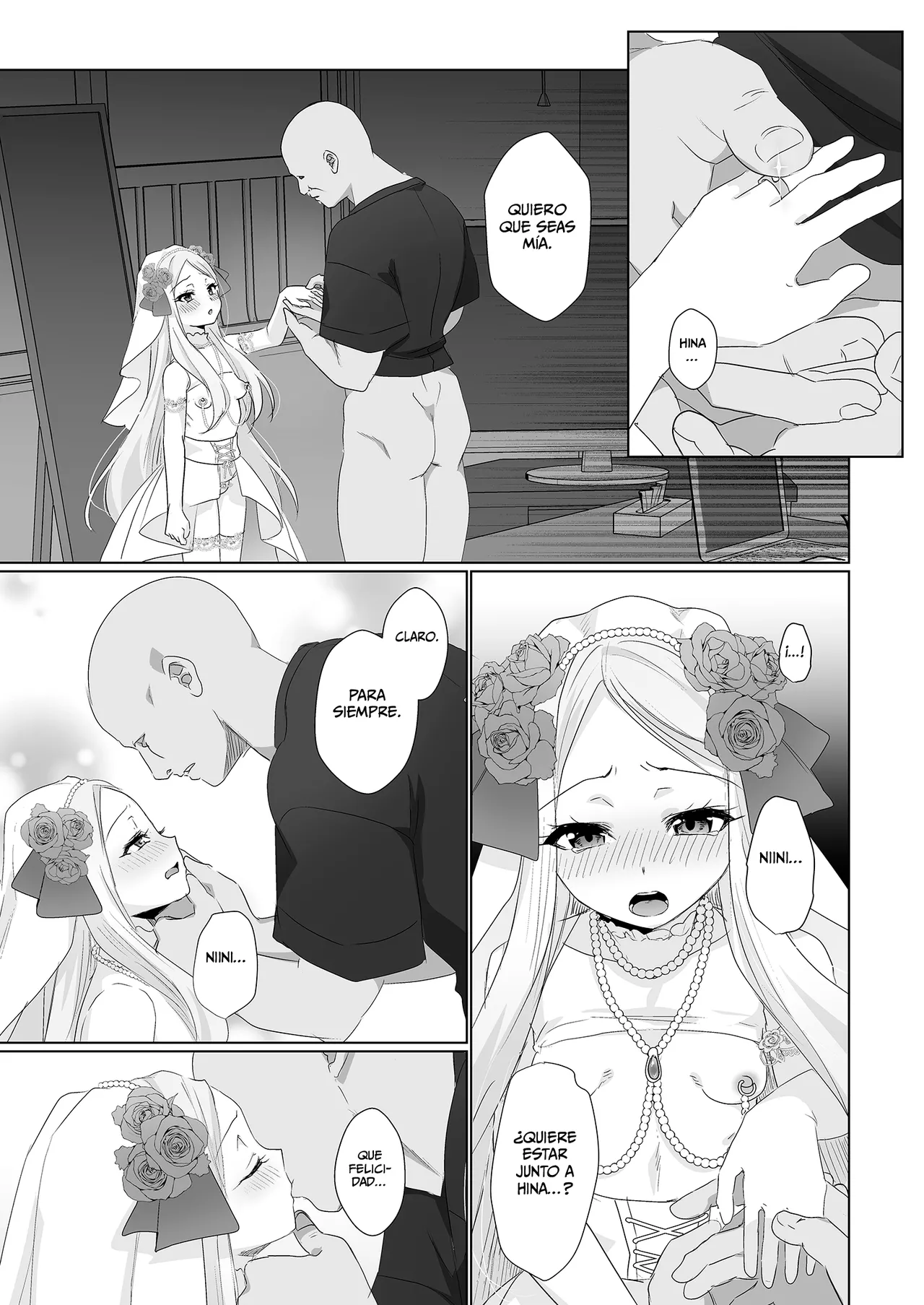 [TYUNTYU-YA (Kawaya Touto)] Hina wa Oyomesan no Hina [Spanish] [L24 Scan] [Digital] 25eme image