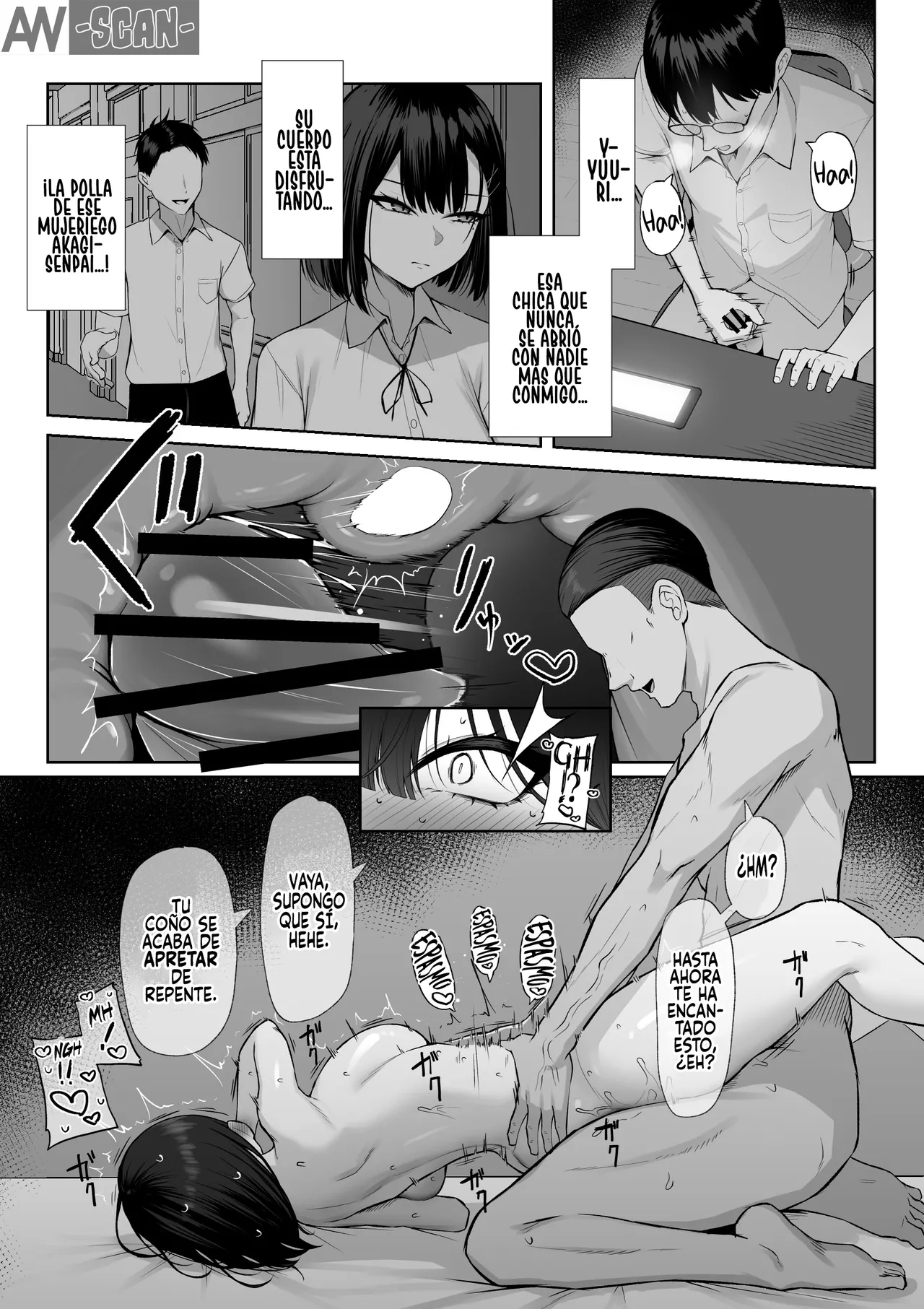 [Maikage (Mikage)] Senpai no Tame ni, Dakaremasu.｜Lo Haré Por ti, Senpai. [Spanish] [Andreww857 = -A.W. SCAN-] Bildnummer 28