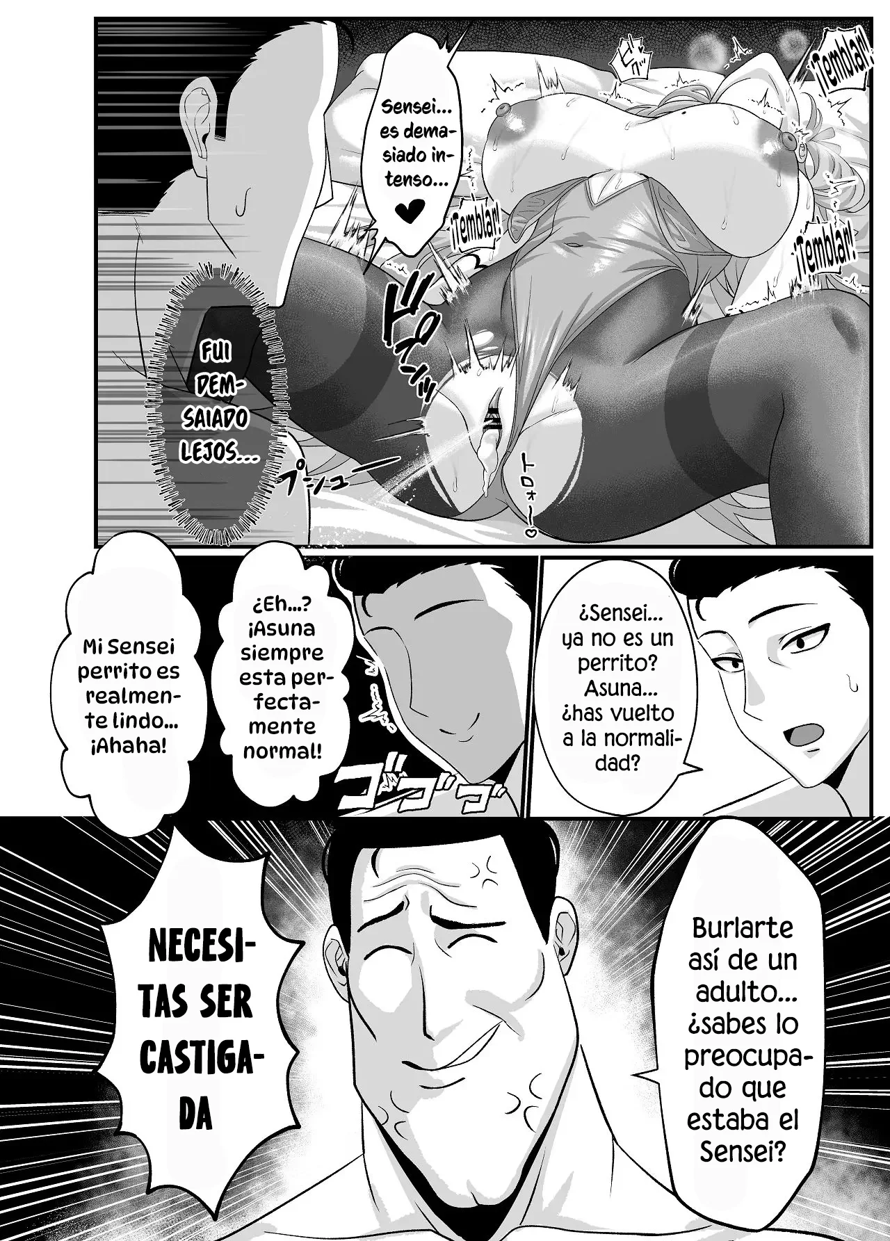 [Akiyama Akiyama (Akiyama)] Sensei wa Asuna no Wan-chan｜El Sensei es el Perrito de Asuna (Blue Archive) [Spanish] [Elpis Eros Traduccion] [Digital] 画像番号 25