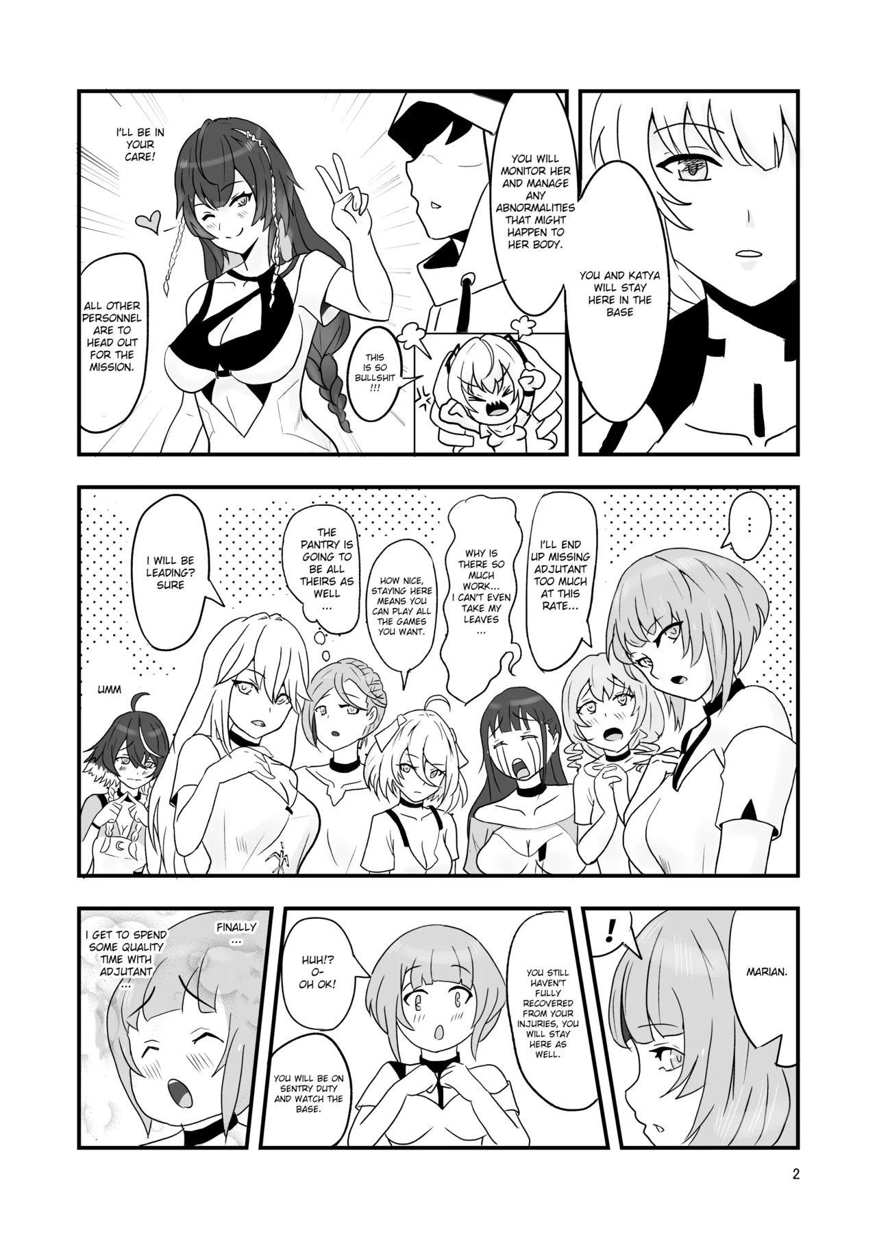 [Vin's Art] Snowbreak: Suppressed Desires ~S○OWBREAK HAREM BASE (Snowbreak: Containment Zone) [English] 图片编号 4
