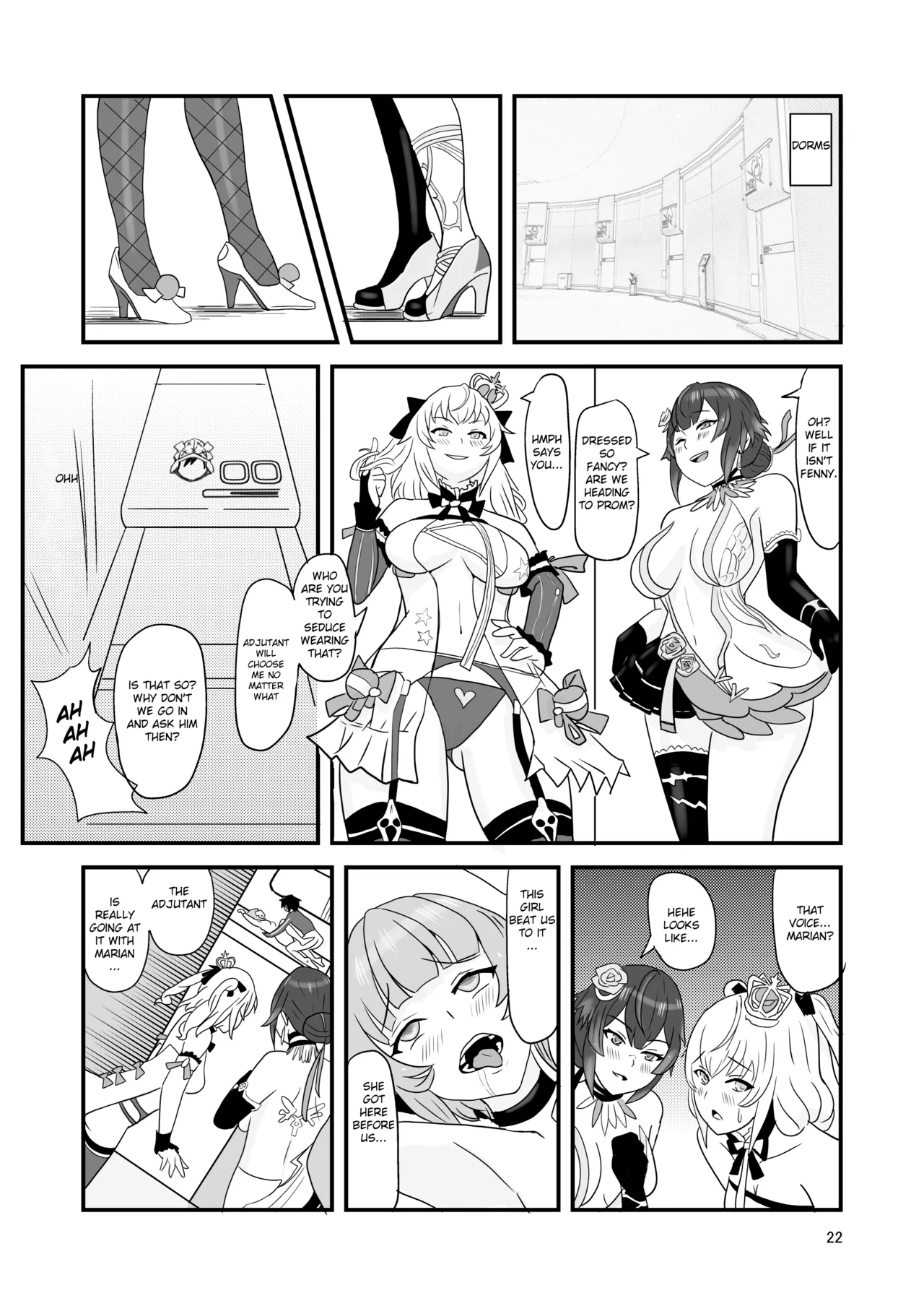 [Vin's Art] Snowbreak: Suppressed Desires ~S○OWBREAK HAREM BASE (Snowbreak: Containment Zone) [English] 图片编号 24
