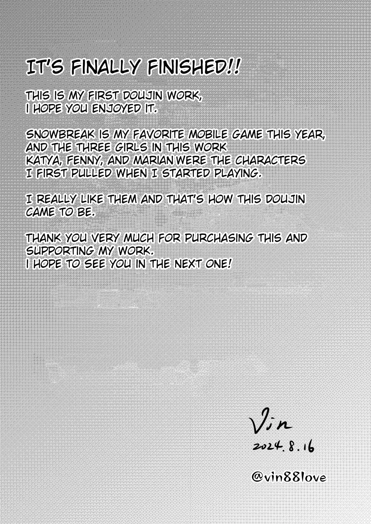 [Vin's Art] Snowbreak: Suppressed Desires ~S○OWBREAK HAREM BASE (Snowbreak: Containment Zone) [English] 图片编号 28