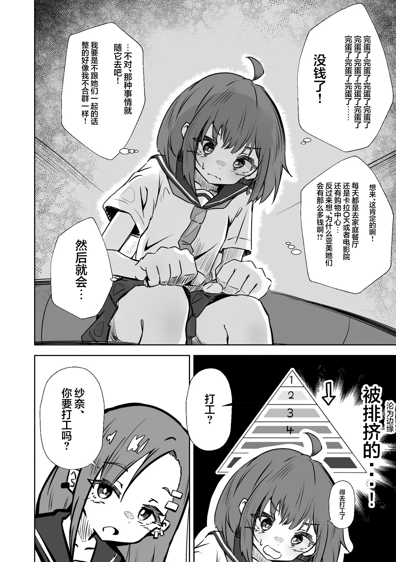 [Nechosuke. (Echiko)] Honban NG na Hakkou Joshi mo Saimin Appli nara Yari Houdai | 即使是禁止正戏的命苦女孩用了催眠APP也能随人玩弄 [Chinese] [白杨汉化组] 图片编号 7