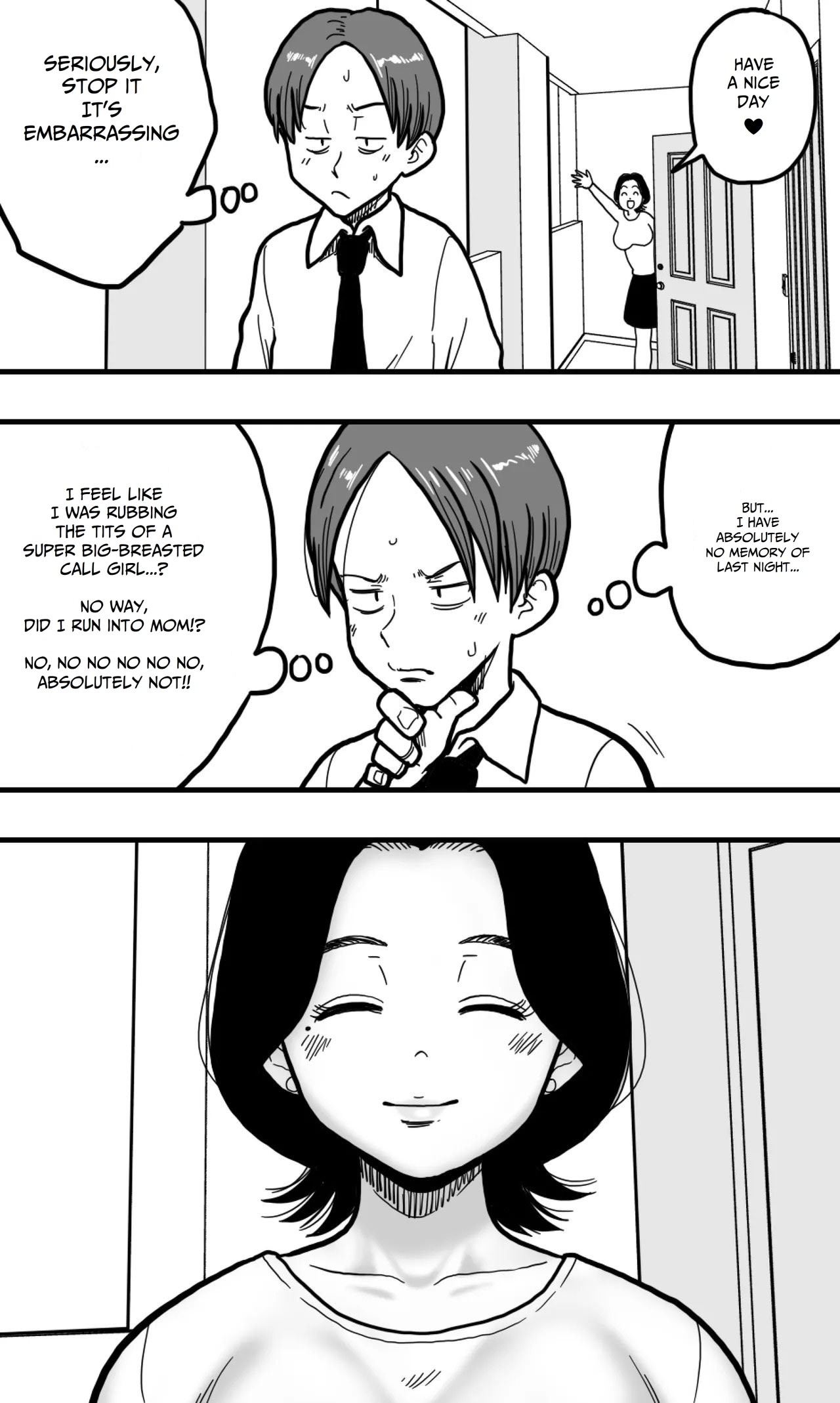 [Polbockle] Yopparatta Musuko ga DeliHeal-jou to Machigaete Jitsu no Haha no Bakunyuu o Momishidaita Kekka [English] image number 30