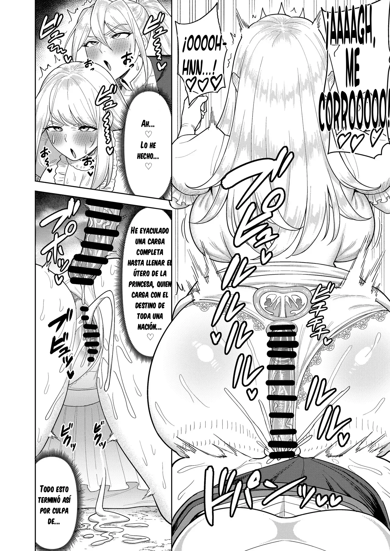 [Guuerosu (Guusuka)] Futanari Onna Kishi to Mesu Hime ｜La Mujer Caballero Futanari y la Princesa Sumisa [Spanish] [Jhon_chiso] [Digital] numero di immagine  15