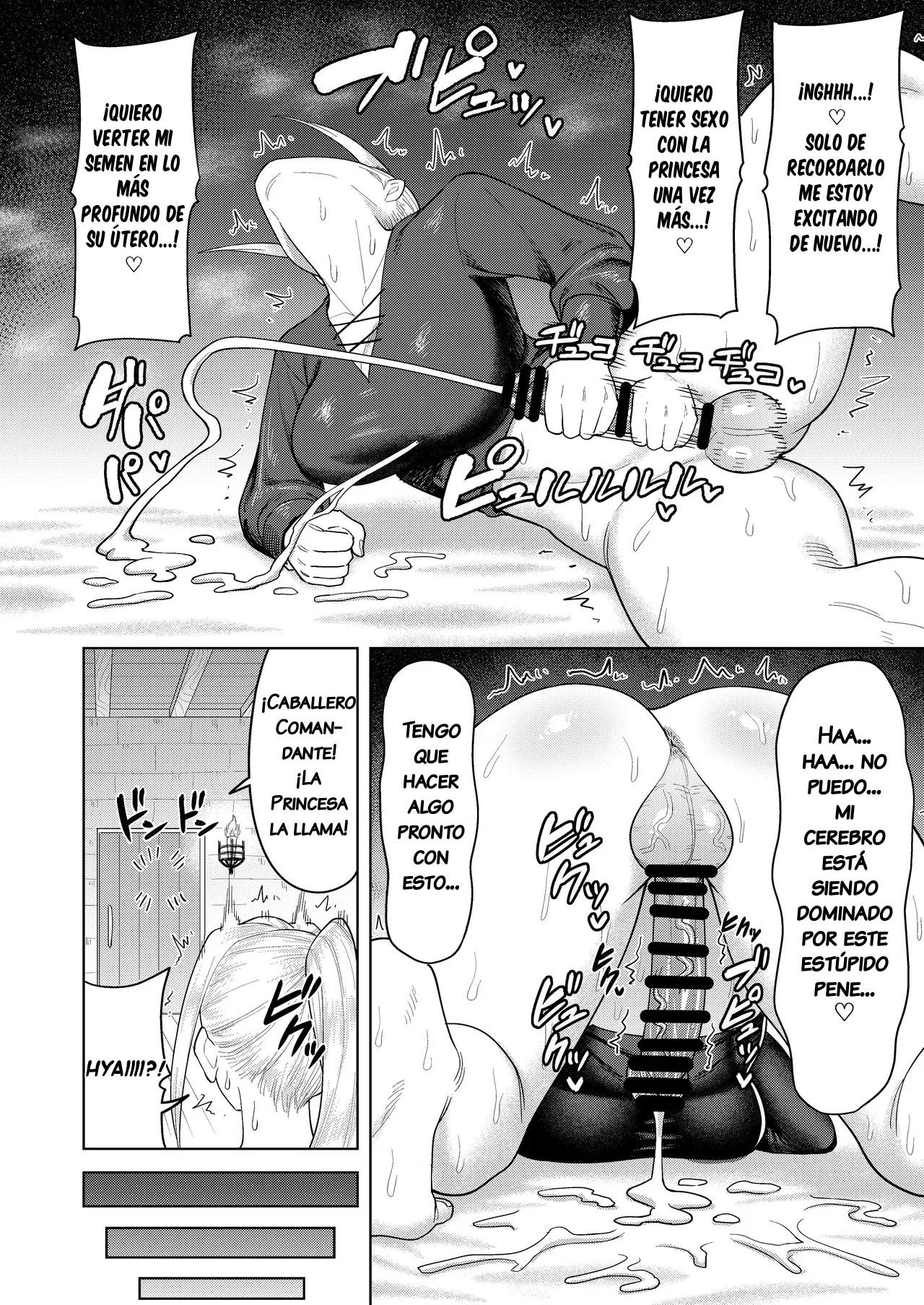 [Guuerosu (Guusuka)] Futanari Onna Kishi to Mesu Hime ｜La Mujer Caballero Futanari y la Princesa Sumisa [Spanish] [Jhon_chiso] [Digital] numero di immagine  17