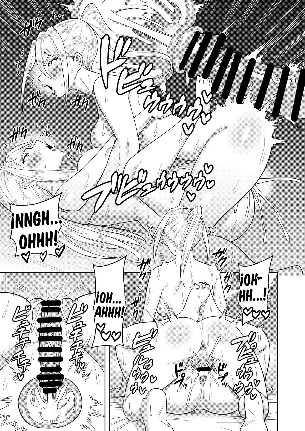 [Guuerosu (Guusuka)] Futanari Onna Kishi to Mesu Hime ｜La Mujer Caballero Futanari y la Princesa Sumisa [Spanish] [Jhon_chiso] [Digital] numero di immagine  30