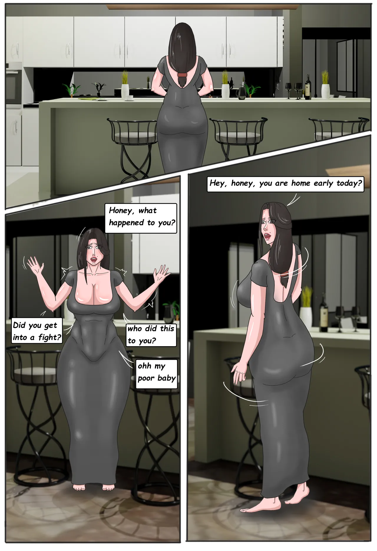 Mom handles the Bully Part- 02 [Moonlight_studios] imagen número 3