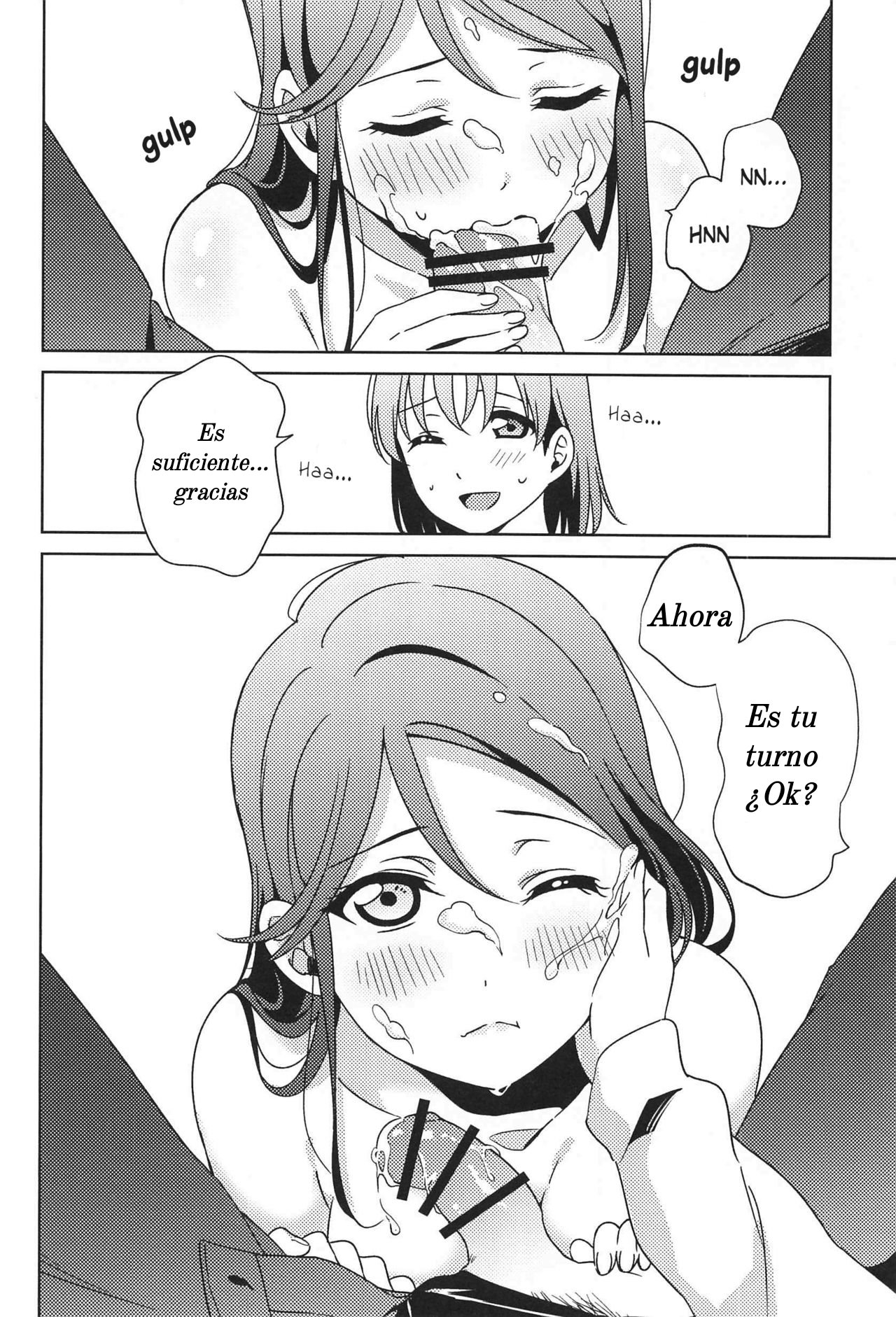 (Bokura no Love Live! 28) [Sakura Mikan Hoikuen (Mikan)] Chika-chan no ○○ ga Hairanai | Chika-chan's ○○ Won't Fit (Love Live! Sunshine!!) [Spanish][ATEV Translations] 画像番号 8