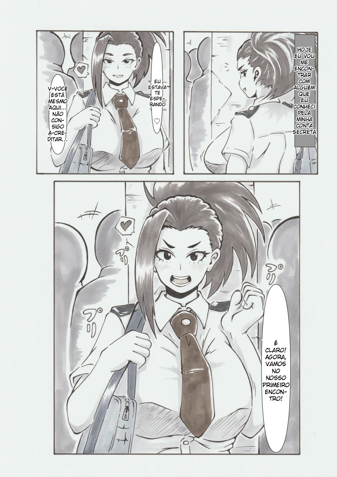 [Agiori Kobo (@gi)] Ura Academia | Secret Academia (Boku no Hero Academia) [Portuguese-BR] [Digital] numero di immagine  17