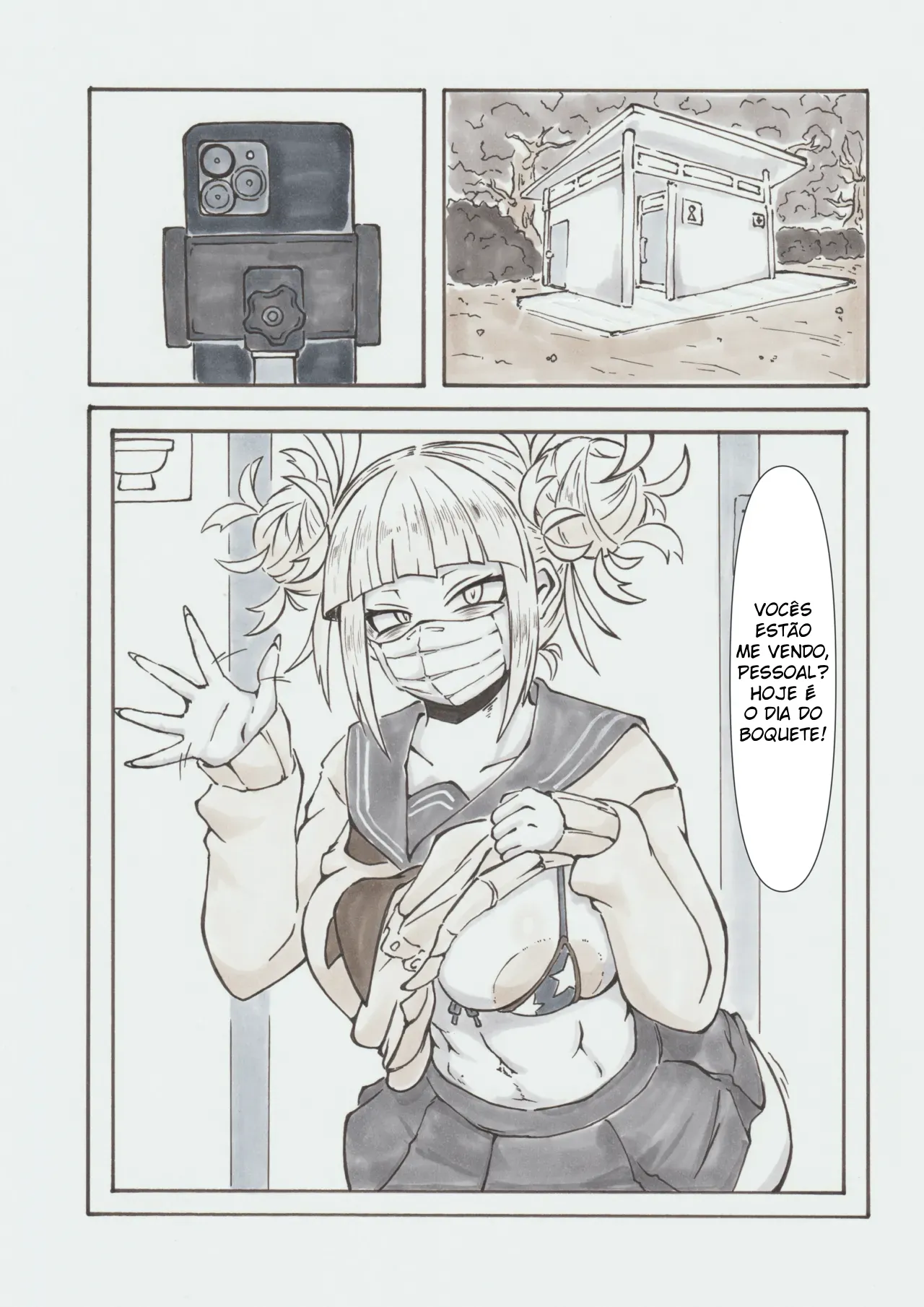 [Agiori Kobo (@gi)] Ura Academia | Secret Academia (Boku no Hero Academia) [Portuguese-BR] [Digital] numero di immagine  29