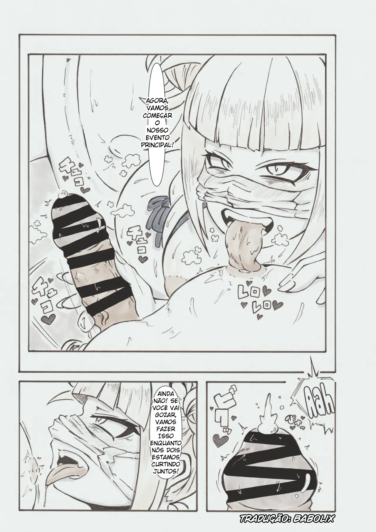 [Agiori Kobo (@gi)] Ura Academia | Secret Academia (Boku no Hero Academia) [Portuguese-BR] [Digital] numero di immagine  36