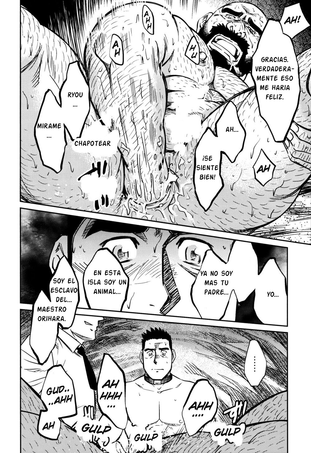 [BIG GYM (Fujimoto Gou, Toriki Kuuya)] Okinawa Slave Island 09 [Spanish] {Articunoblizzard Fansub} [Digital] 图片编号 13