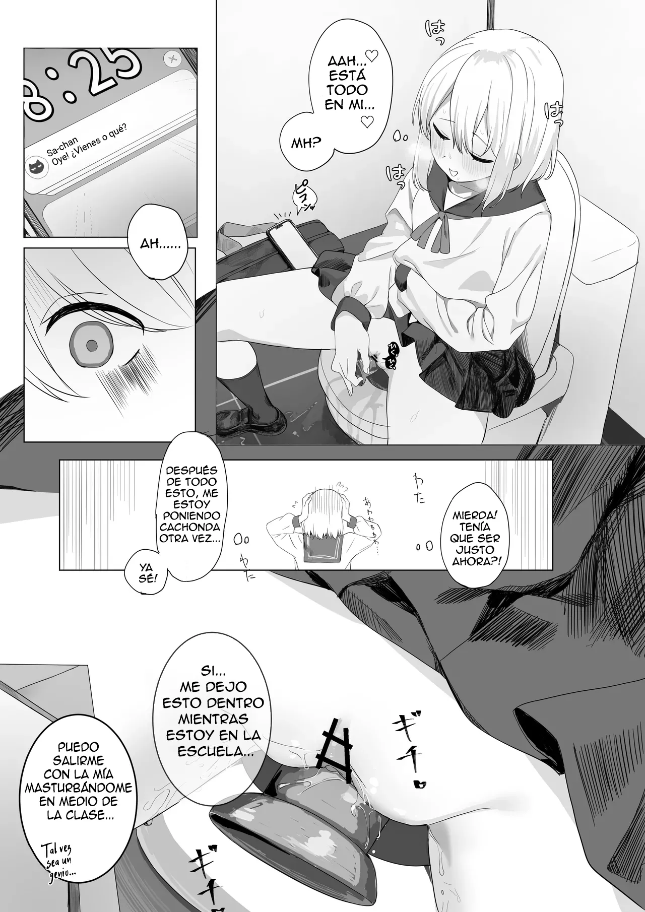 [Lemon Tea] Una Chica que se Masturba Todos los Días de la Semana (Español) numero di immagine  7