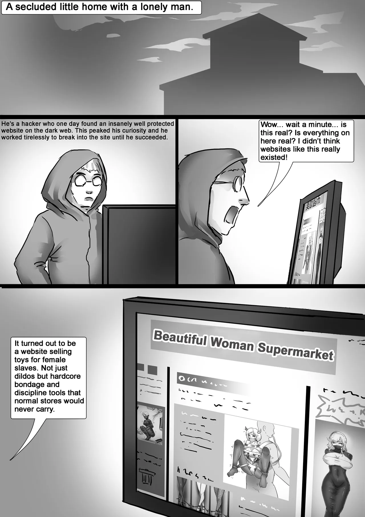 [King] Beautiful Woman Supermarket 1-2 (English) numero di immagine  2