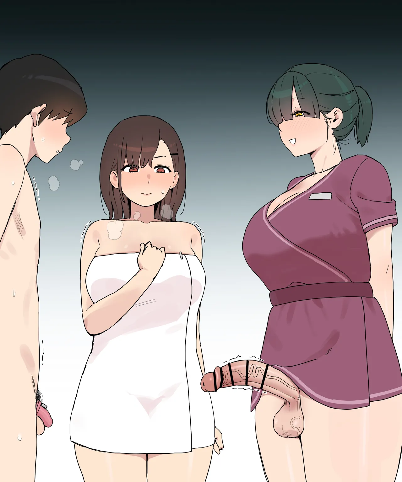 [bingdak] Futa Esthe 2 [Textless] image number 1