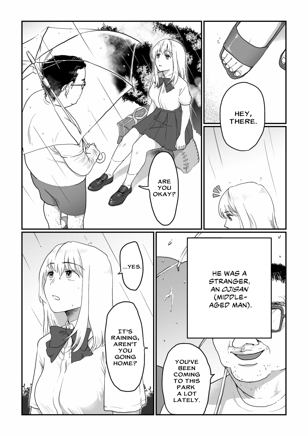 [Nanahara Mitsuru] Nagasare Joshi 1 Ame no Hi Hen | Gullible Girl 1: Rainy Day [English] [BBts] 画像番号 4