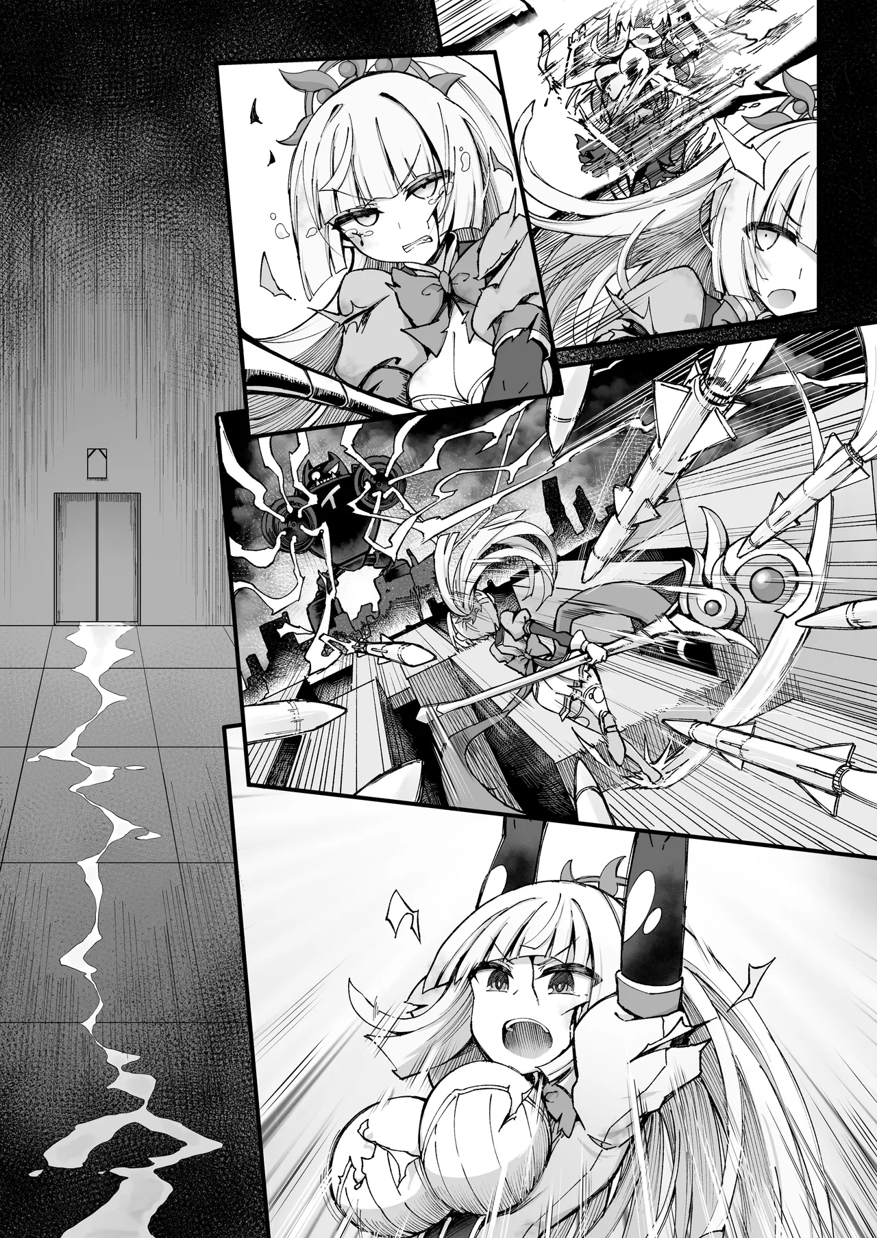 [I'm moralist (Sasamashin)] Mazoneko x Mahou Shoujo ~Aku no Mahou Shoujo ga, Seigi no Mahou Shoujo to Suenagaku Shiawase ni Kurasu Manga~ [Chinese] numero di immagine  18