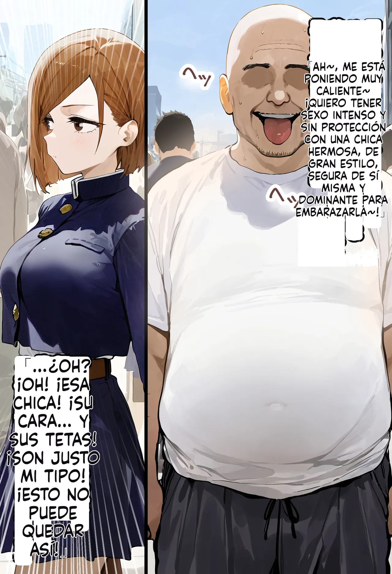 [AImalin 美少女がキモ男に妊娠させられる] Otokomasarina tsuyoki bishojo kugisaki nobara-chan wa haramase ojisan ni ochiru [AI Generated] 图片编号 6