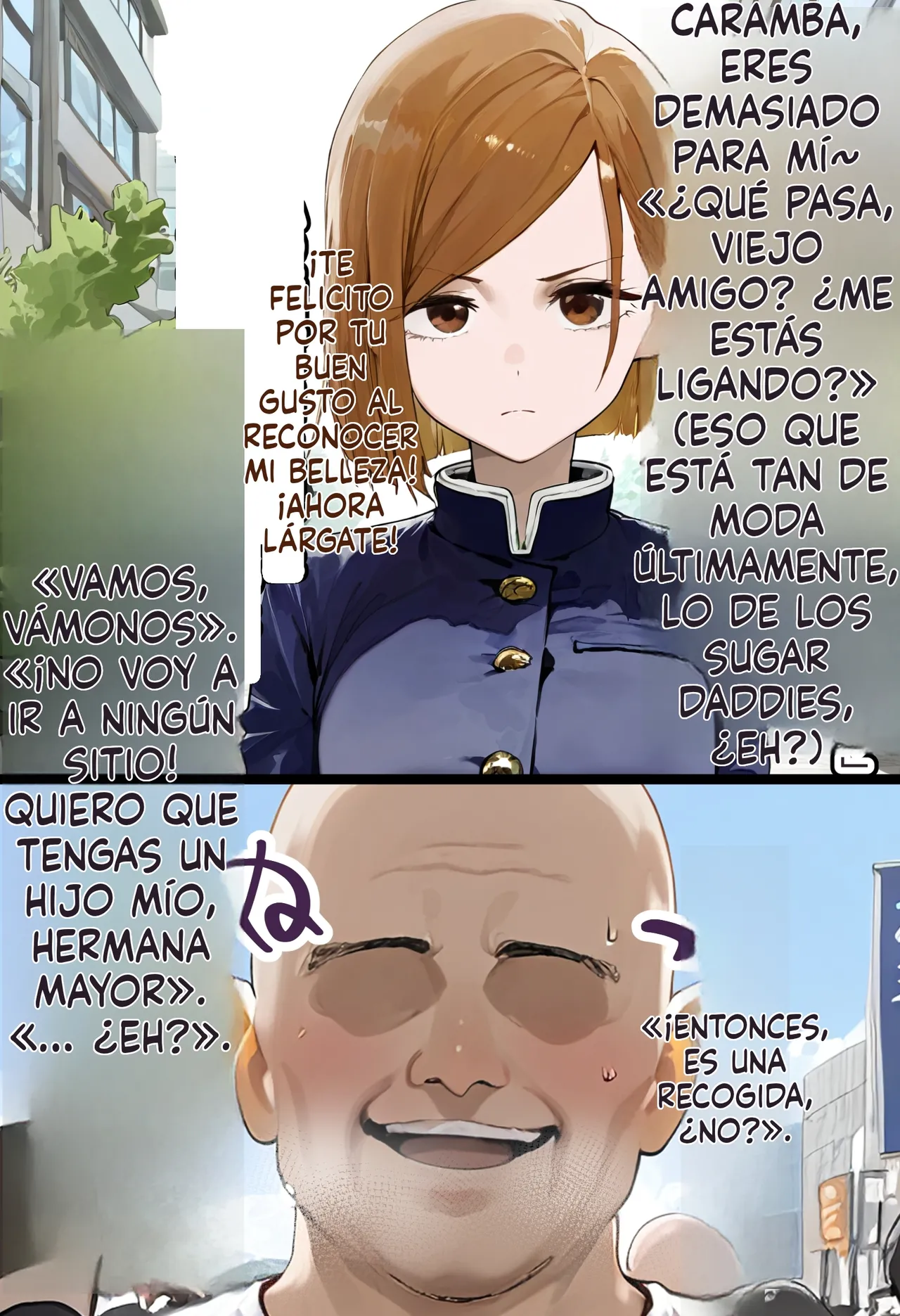 [AImalin 美少女がキモ男に妊娠させられる] Otokomasarina tsuyoki bishojo kugisaki nobara-chan wa haramase ojisan ni ochiru [AI Generated] 图片编号 8