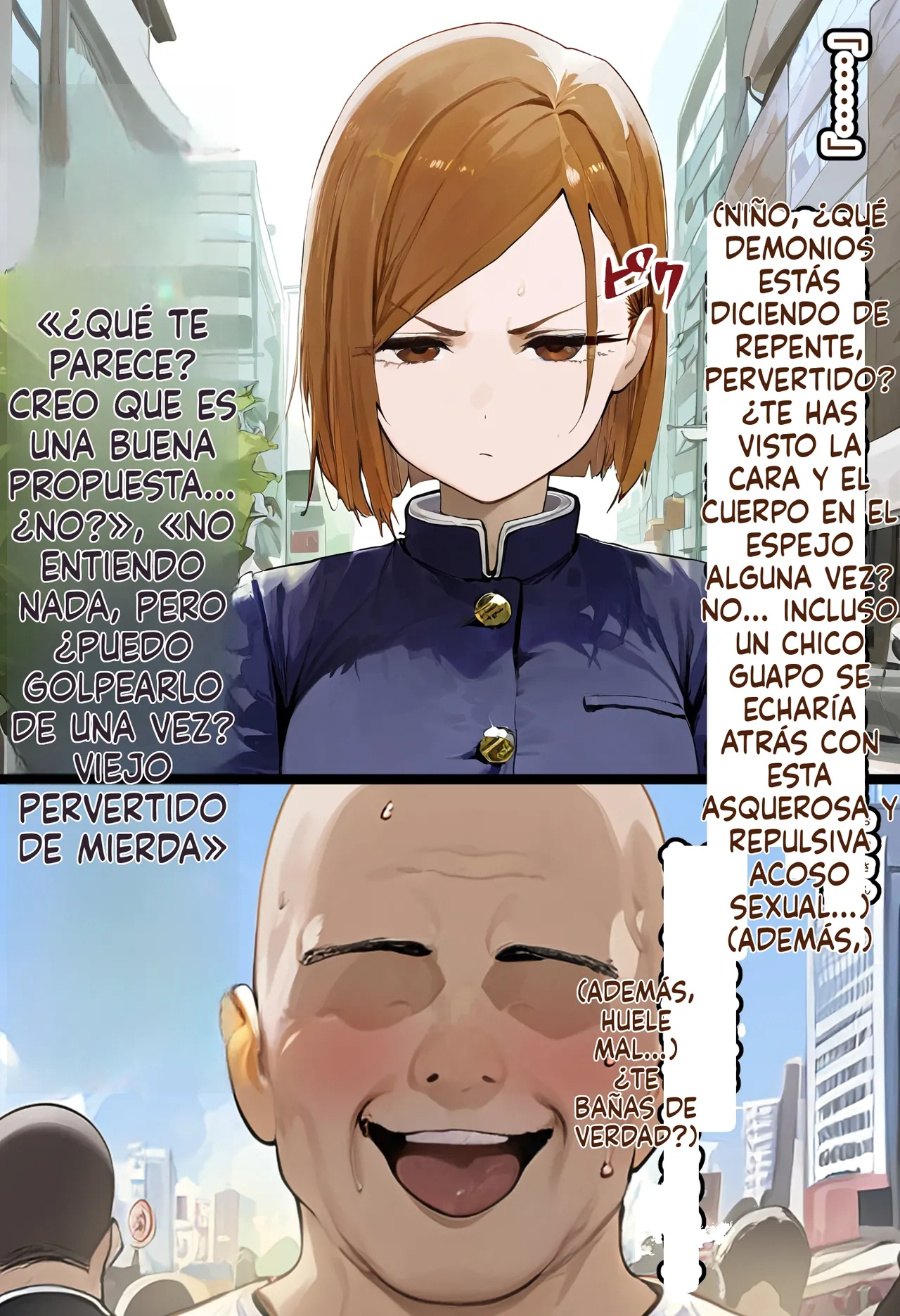 [AImalin 美少女がキモ男に妊娠させられる] Otokomasarina tsuyoki bishojo kugisaki nobara-chan wa haramase ojisan ni ochiru [AI Generated] 图片编号 9